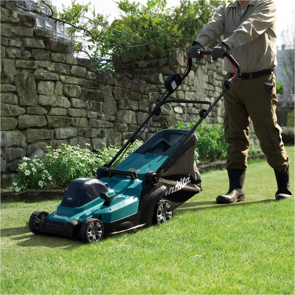 Makita 43cm Lawn Mower Kit 40V Max XGT Li-ion Cordless Garden Grass Outdoor 4Ah Battery and Charger LM004GM103 - Image 4