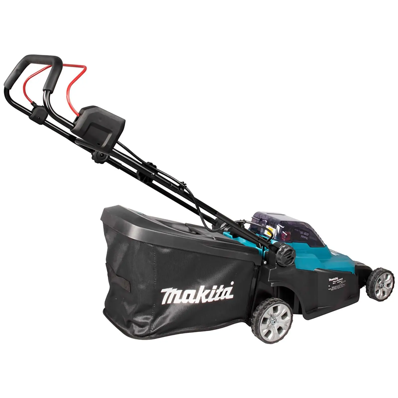Makita 43cm Lawn Mower Kit Twin 18V LXT Li-ion Cordless Garden Grass Outdoor 2 x 6Ah Battery and Dual Rapid Charger DLM432PG2 - Image 4