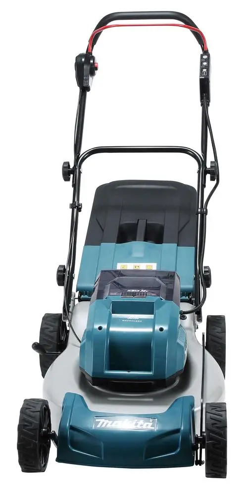 Makita 46cm Lawn Mower Twin 18V LXT Li-ion Cordless Garden Grass Outdoor Bare Unit Body Only DLM460Z - Image 7