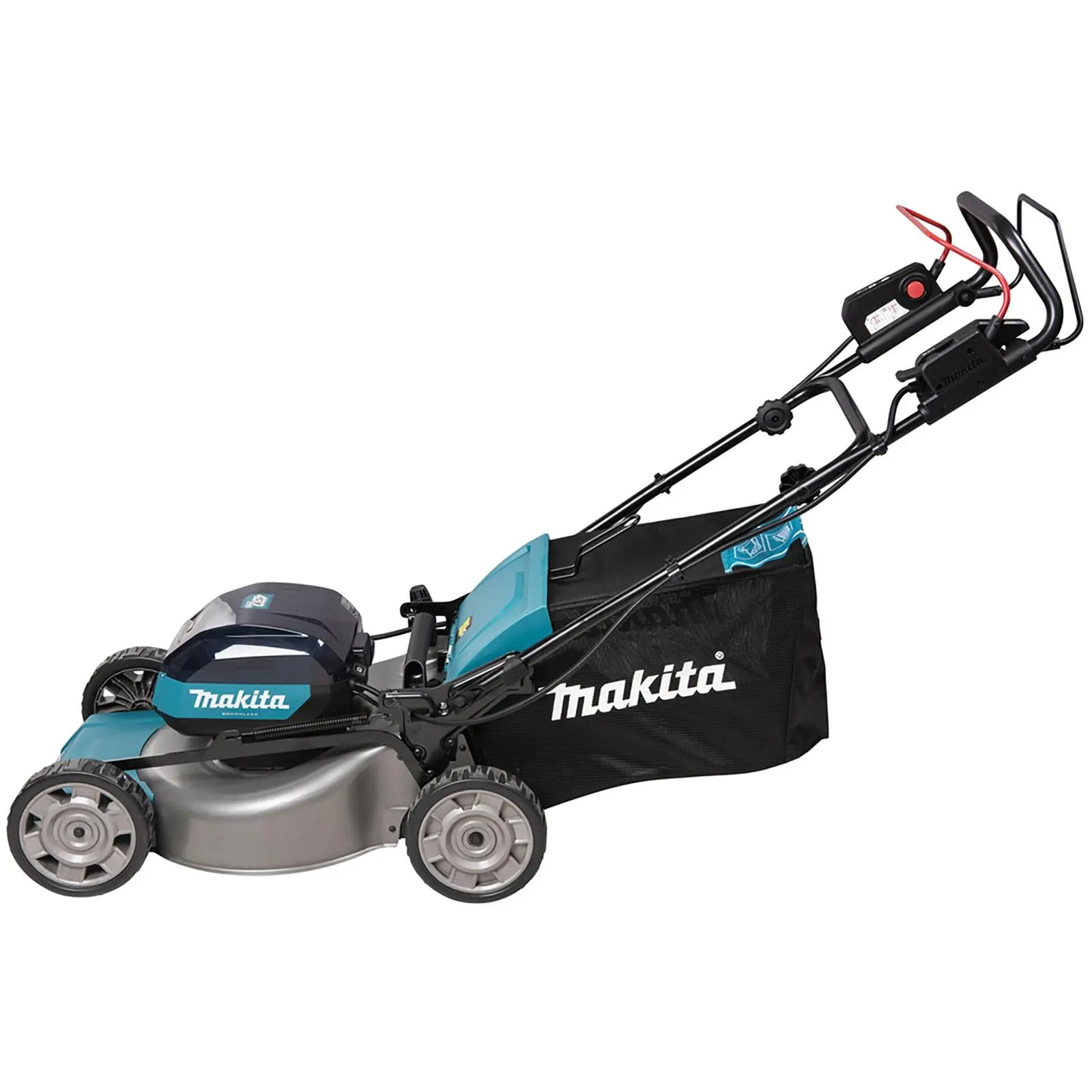 Makita 48cm Lawn Mower 40V Max XGT Li-ion Cordless Garden Grass Outdoor 2 x 5Ah Battery and Dual Fast Charger LM001GT204 - Image 3