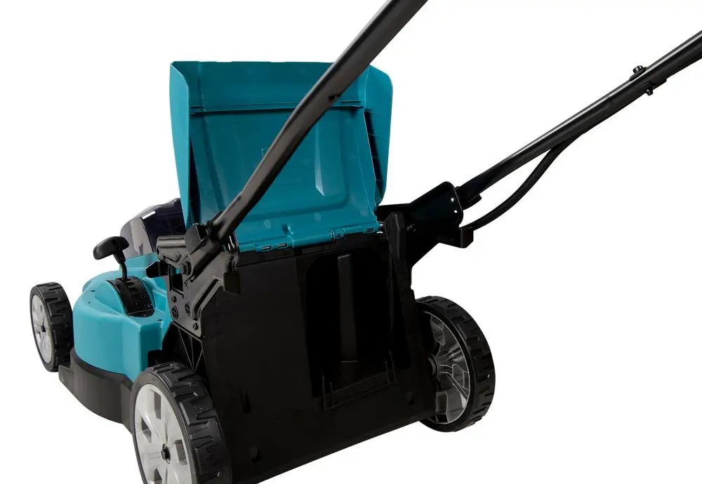 Makita 48cm Lawn Mower Kit Twin 18V LXT Li-ion Cordless Garden Grass Outdoor 2 x 5Ah Battery and Dual Charger DLM480CT2 - Image 2