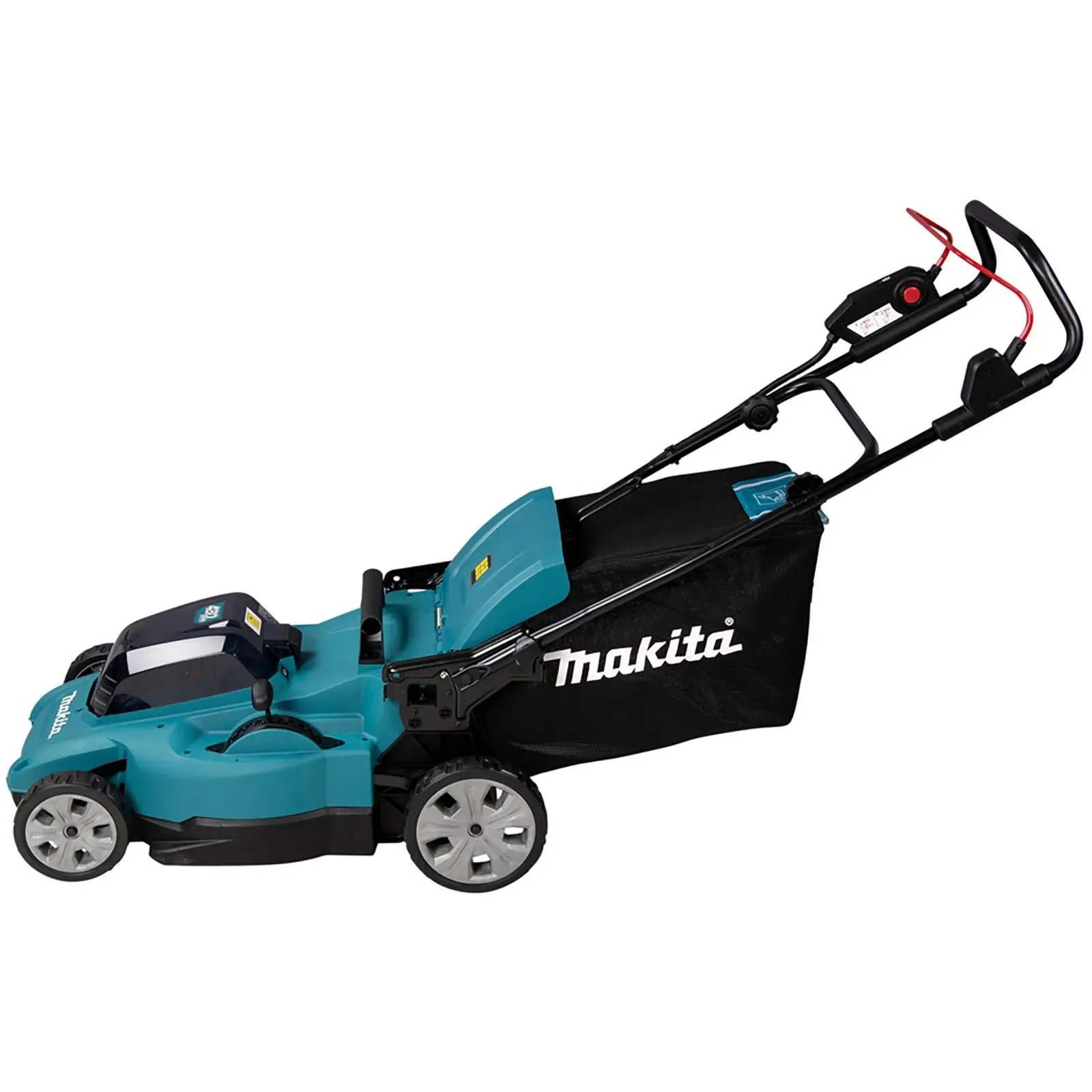 Makita 48cm Lawn Mower Kit Twin 18V LXT Li-ion Cordless Garden Grass Outdoor 2 x 5Ah Battery and Dual Charger DLM480CT2 - Image 6