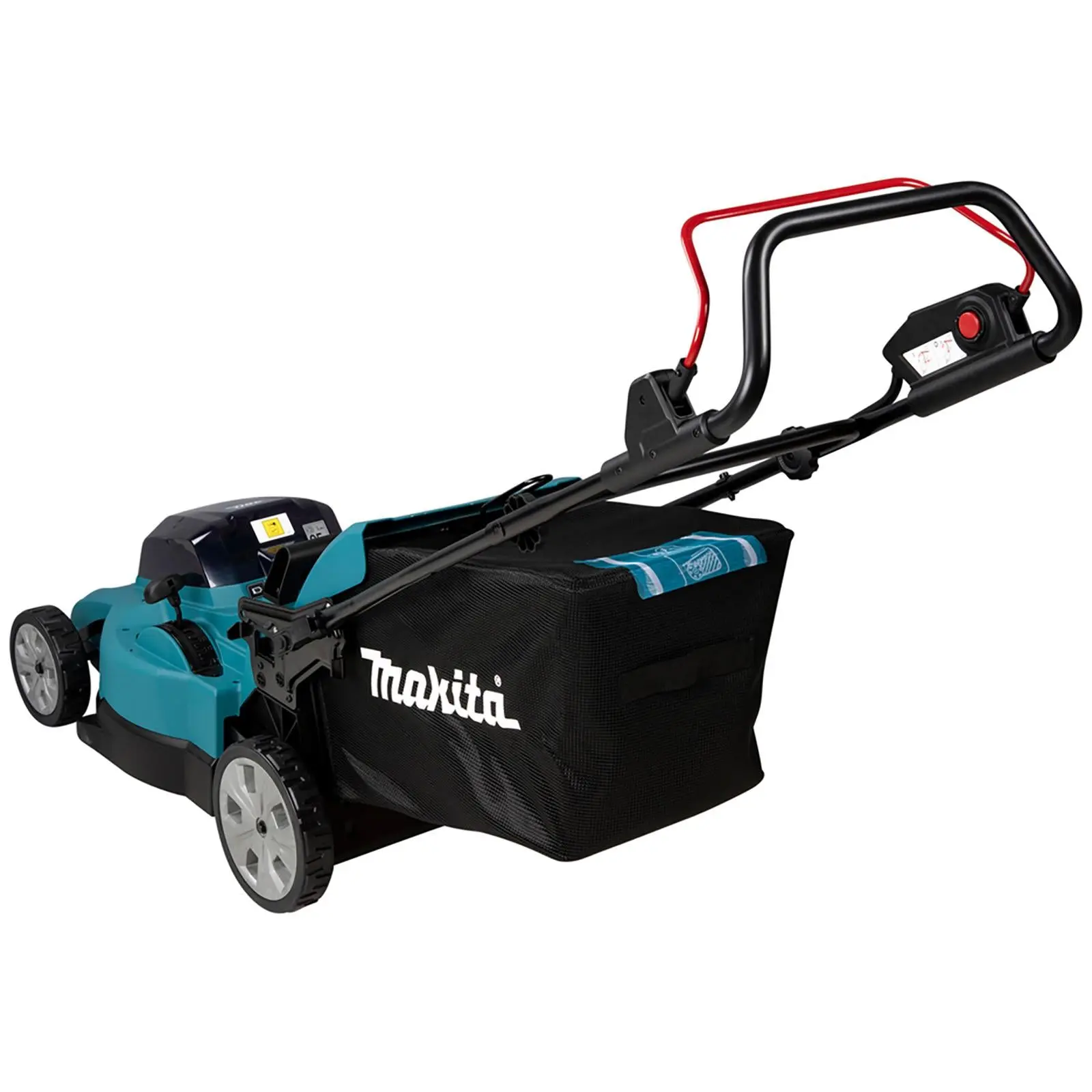 Makita 48cm Lawn Mower Kit Twin 18V LXT Li-ion Cordless Garden Grass Outdoor 2 x 5Ah Battery and Dual Charger DLM480CT2 - Image 7