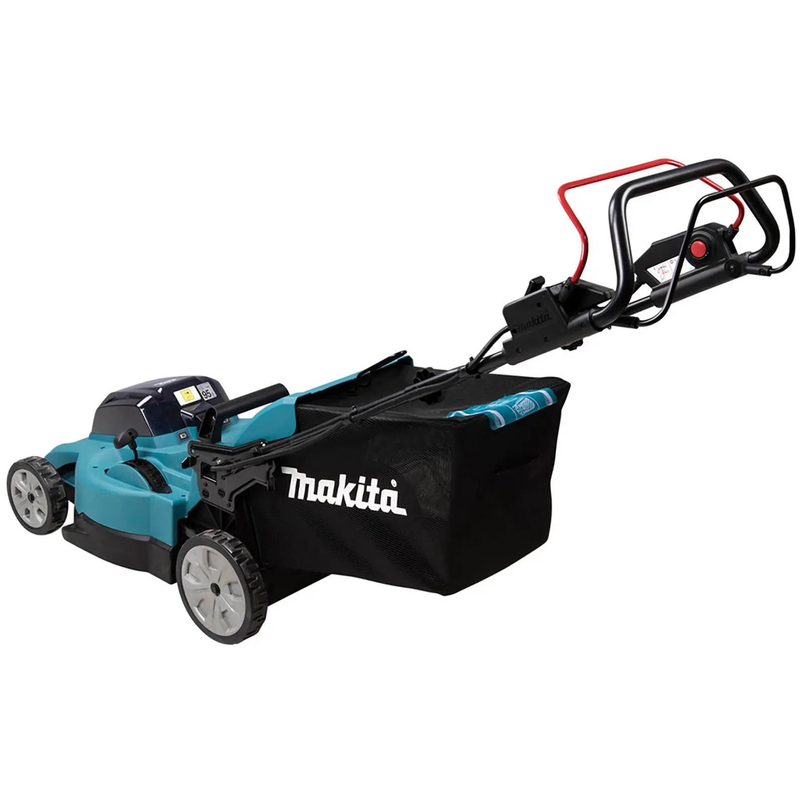 Makita 48cm Lawn Mower Kit Twin 18V LXT Li-ion Cordless Garden Grass Outdoor 2 x 5Ah Battery and Dual Charger DLM481CT2 - Image 6