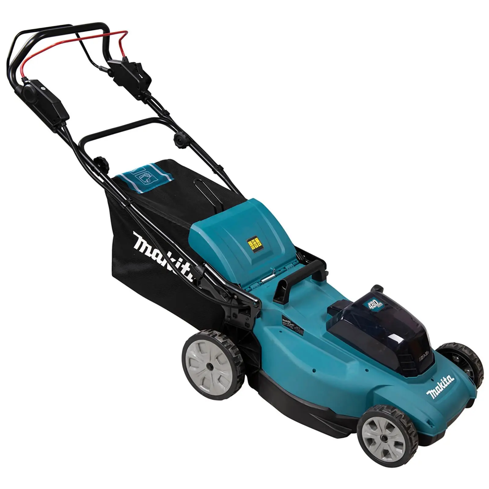 Makita 48cm Lawn Mower Kit Twin 18V LXT Li-ion Cordless Garden Grass Outdoor 2 x 5Ah Battery and Dual Charger DLM481CT2 - Image 8