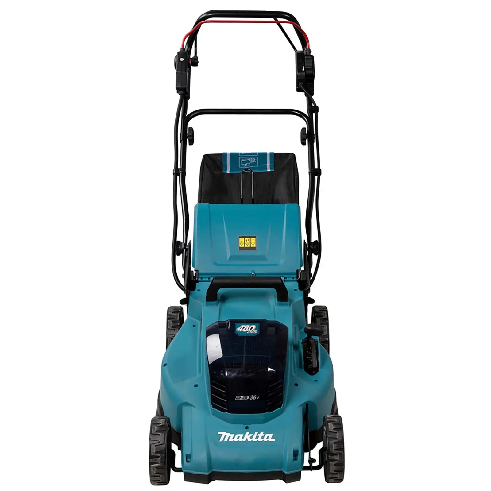 Makita 48cm Lawn Mower Kit Twin 18V LXT Li-ion Cordless Garden Grass Outdoor 2 x 5Ah Battery and Dual Charger DLM481CT2 - Image 9