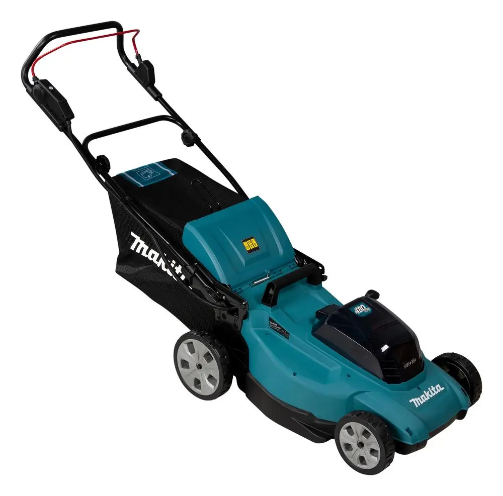 Makita 48cm Lawn Mower Twin 18V LXT Li-ion Cordless Garden Grass Outdoor Bare Unit Body Only DLM480Z - Image 9
