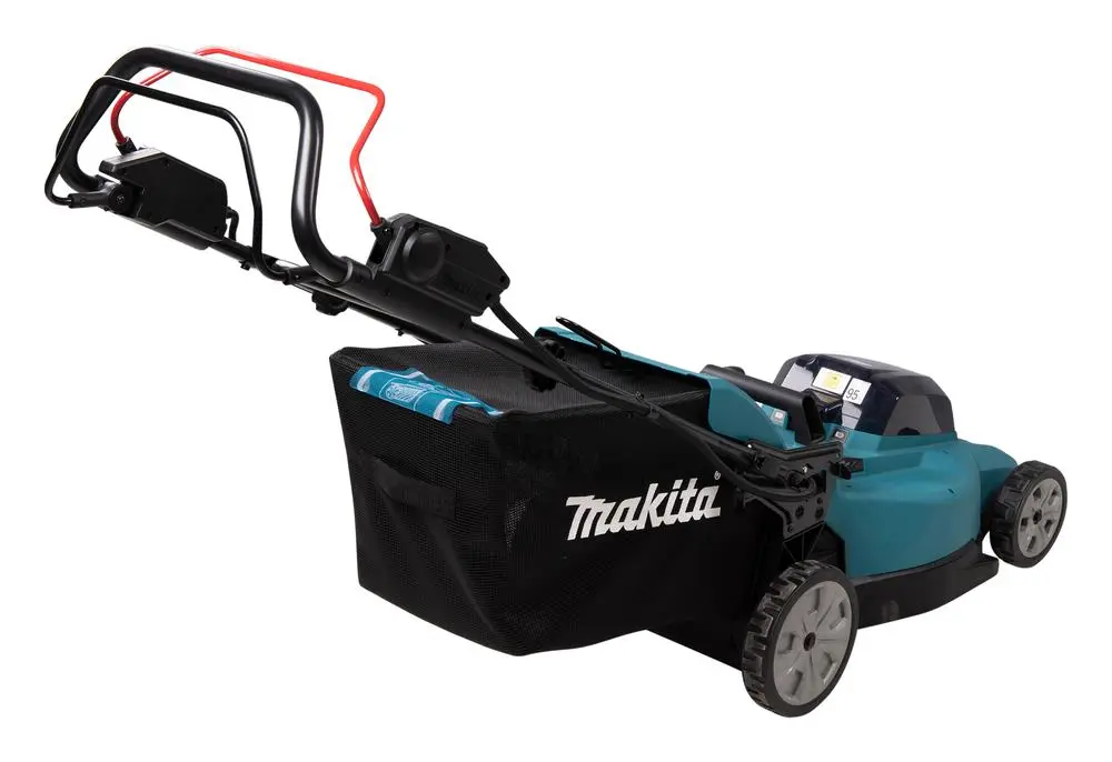 Makita 48cm Lawn Mower Twin 18V LXT Li-ion Cordless Garden Grass Outdoor Bare Unit Body Only DLM481Z - Image 4