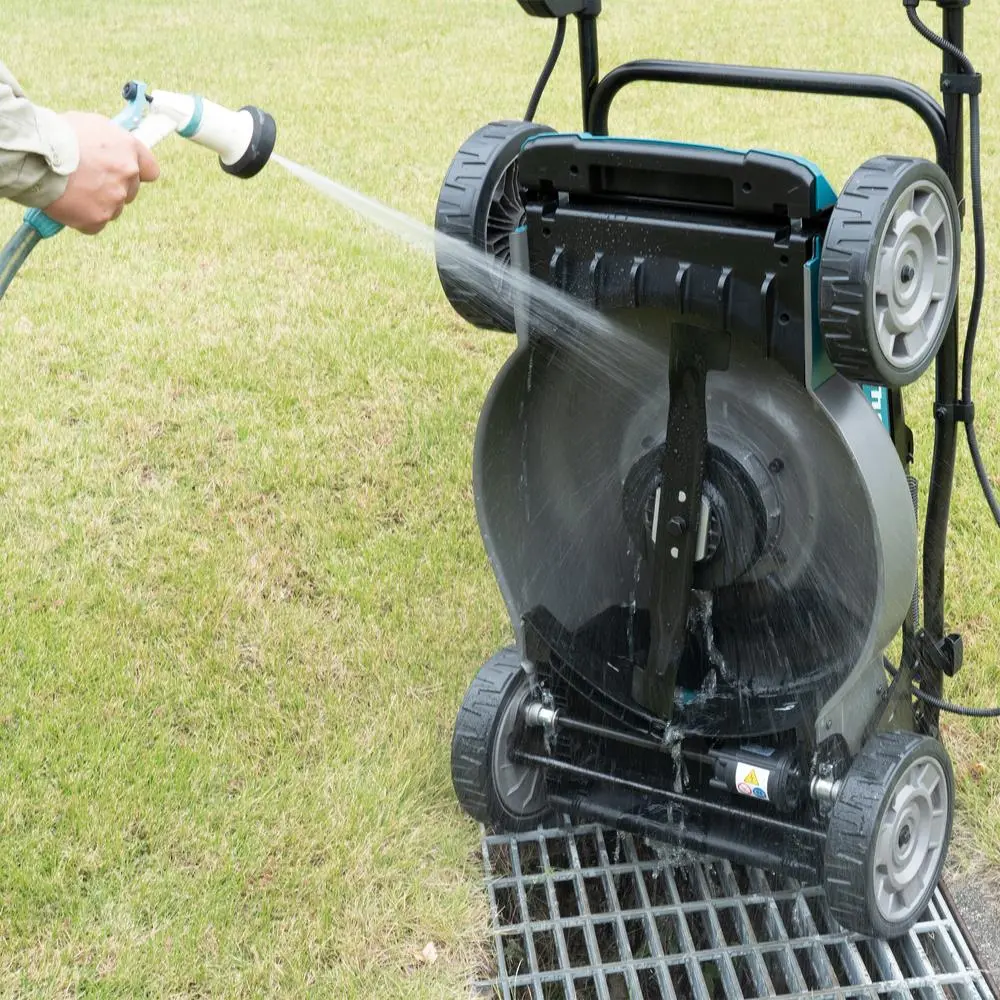 Makita 53cm Lawn Mower Kit 64V Max Li-ion Cordless Garden Grass Outdoor 4Ah Battery and Charger LM004JM101 - Image 4