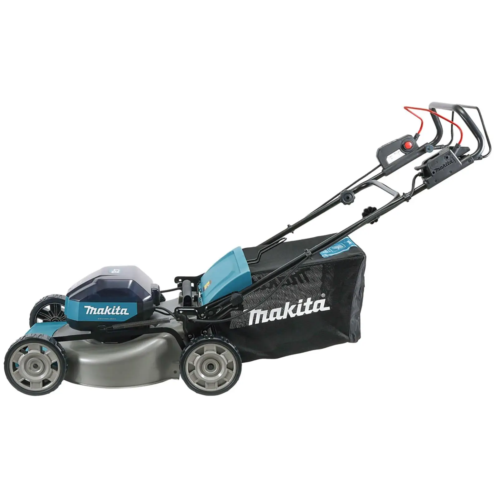 Makita 53cm Lawn Mower Kit 64V Max Li-ion Cordless Garden Grass Outdoor 4Ah Battery and Charger LM004JM101 - Image 5