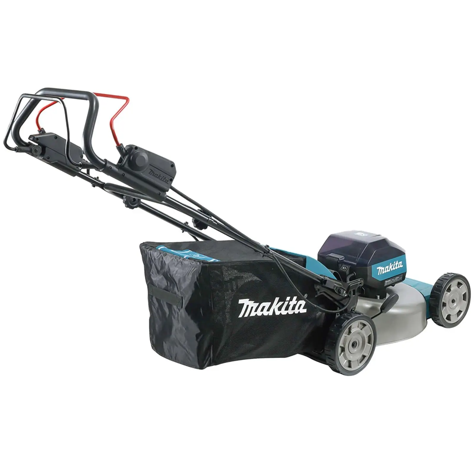 Makita 53cm Lawn Mower Kit 64V Max Li-ion Cordless Garden Grass Outdoor 4Ah Battery and Charger LM004JM101 - Image 7