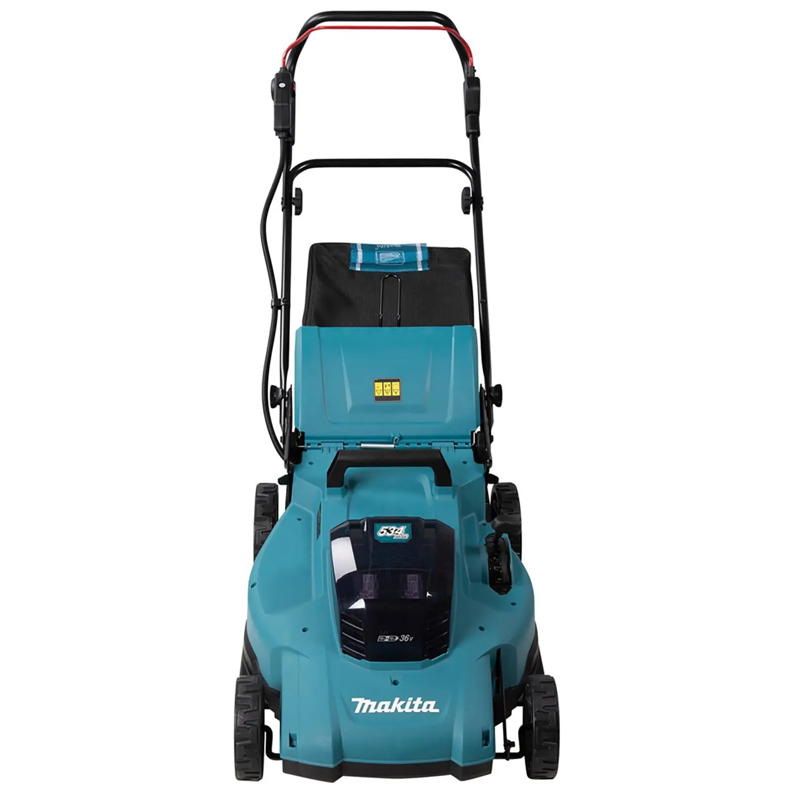 Makita 53cm Lawn Mower Kit Twin 18V LXT Li-ion Cordless Garden Grass Outdoor 2 x 5Ah Battery and Dual Charger DLM538CT2 - Image 10