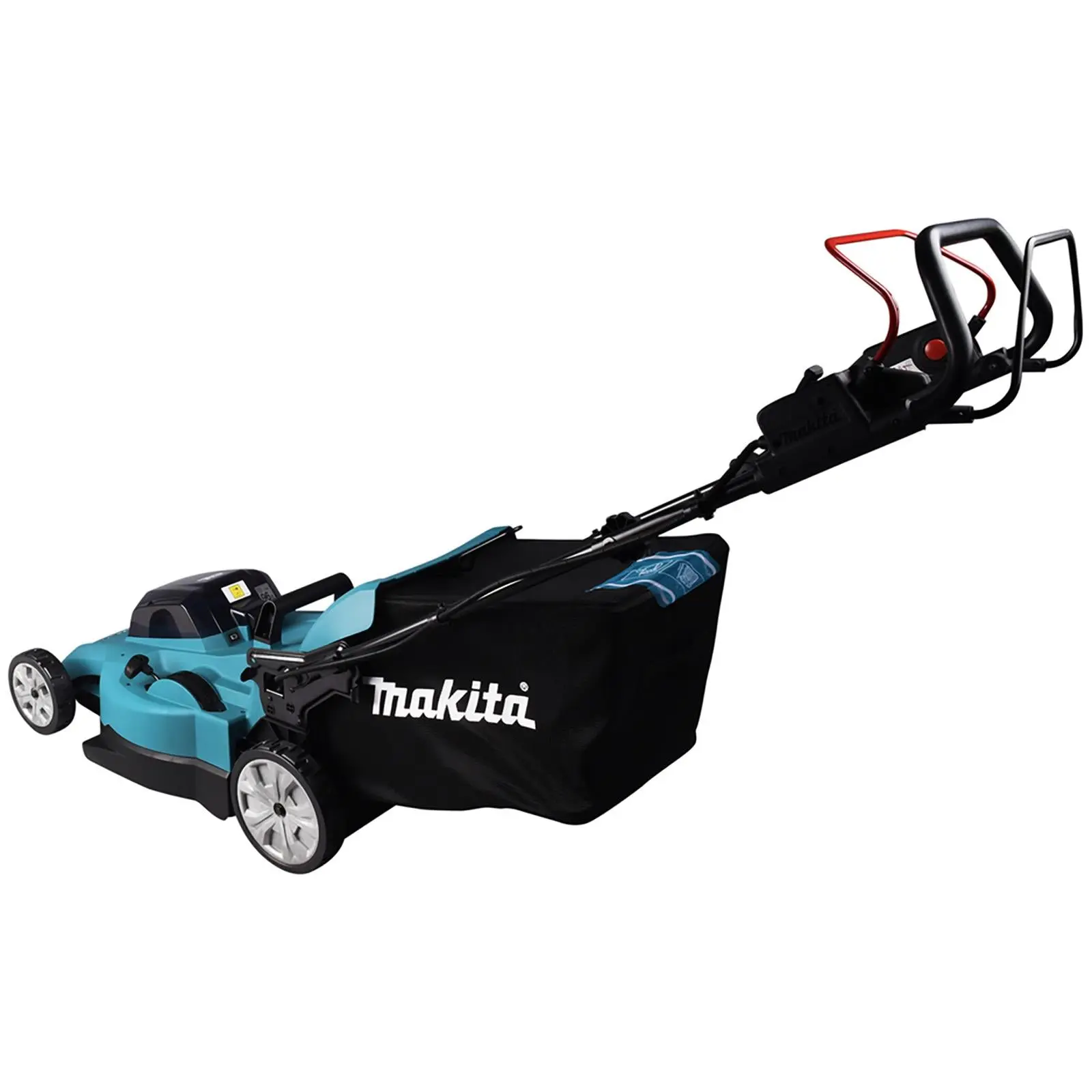 Makita 53cm Lawn Mower Kit Twin 18V LXT Li-ion Cordless Garden Grass Outdoor 2 x 5Ah Battery and Dual Charger DLM539CT2 - Image 4
