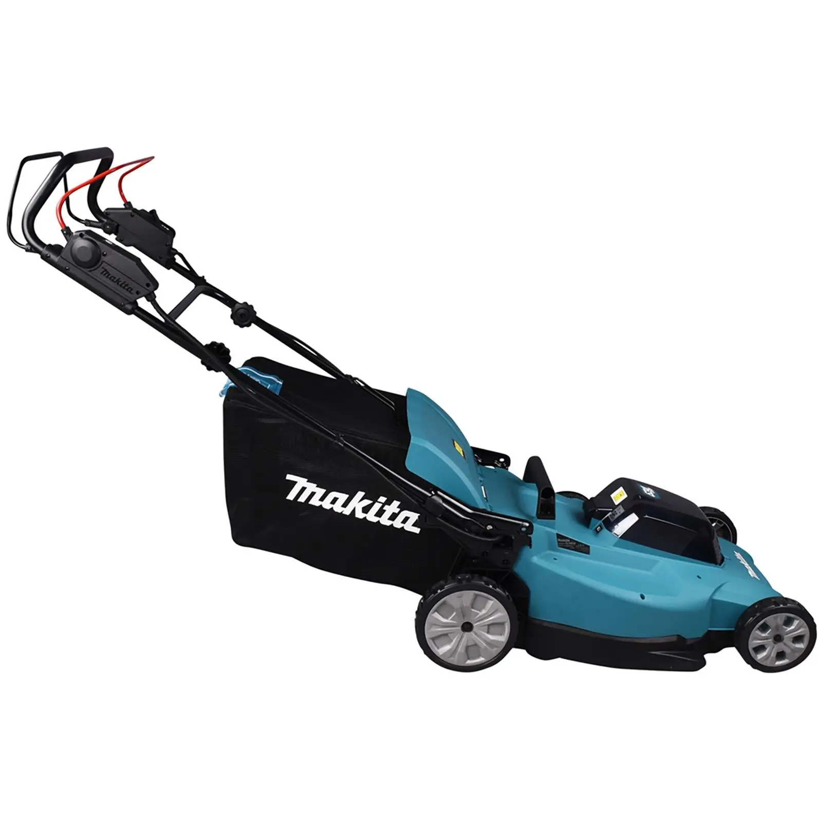 Makita 53cm Lawn Mower Kit Twin 18V LXT Li-ion Cordless Garden Grass Outdoor 2 x 5Ah Battery and Dual Charger DLM539CT2 - Image 6