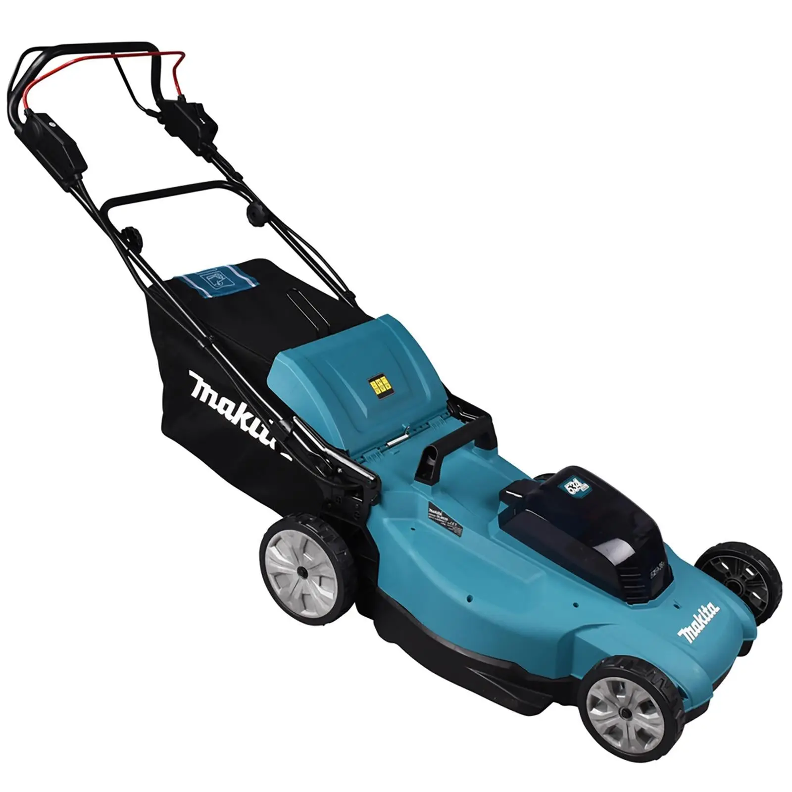 Makita 53cm Lawn Mower Kit Twin 18V LXT Li-ion Cordless Garden Grass Outdoor 2 x 5Ah Battery and Dual Charger DLM539CT2 - Image 7