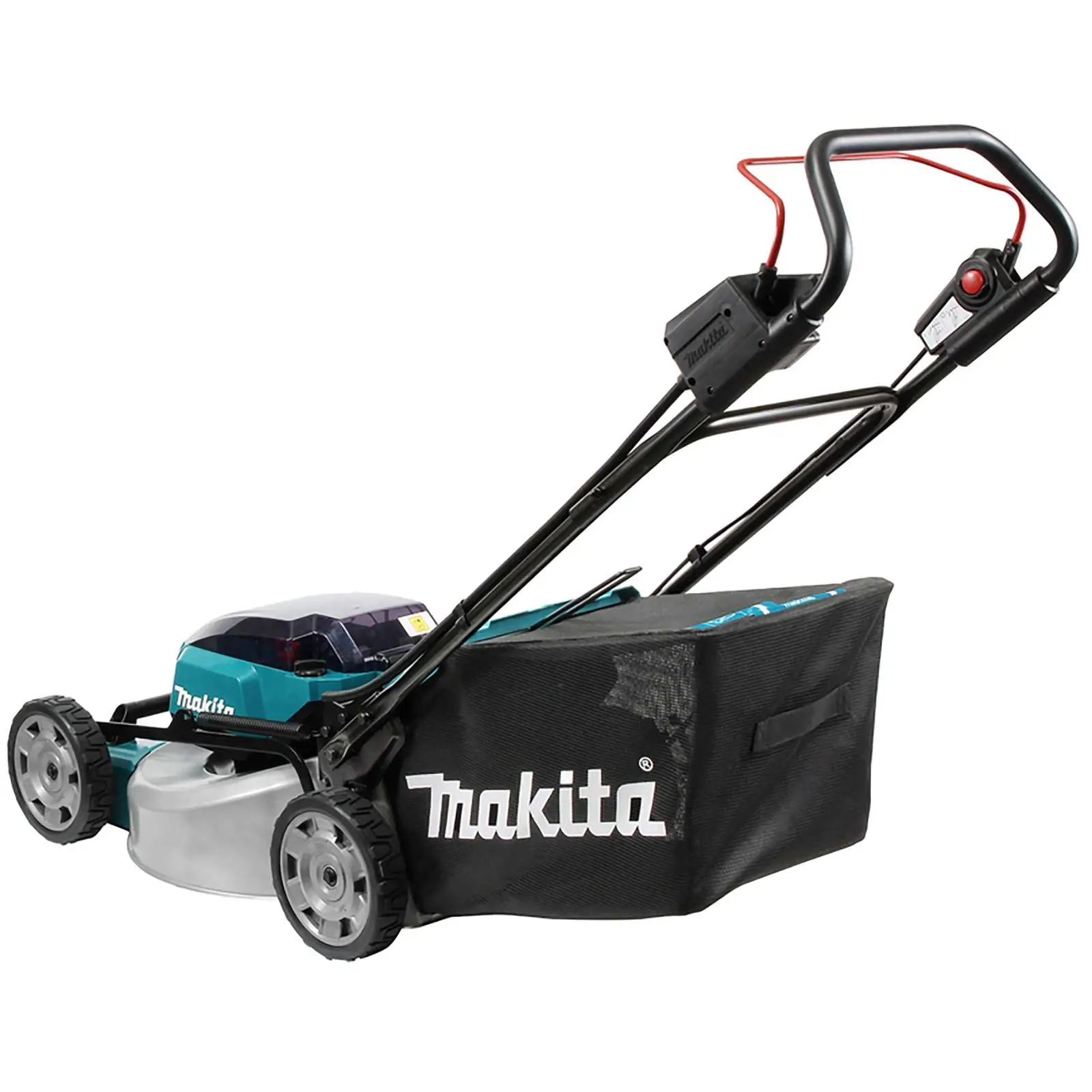 Makita 53cm Lawn Mower Kit Twin 18V LXT Li-ion Cordless Garden Grass Outdoor 2 x 6Ah Battery and Dual Rapid Charger DLM530PG2 - Image 6