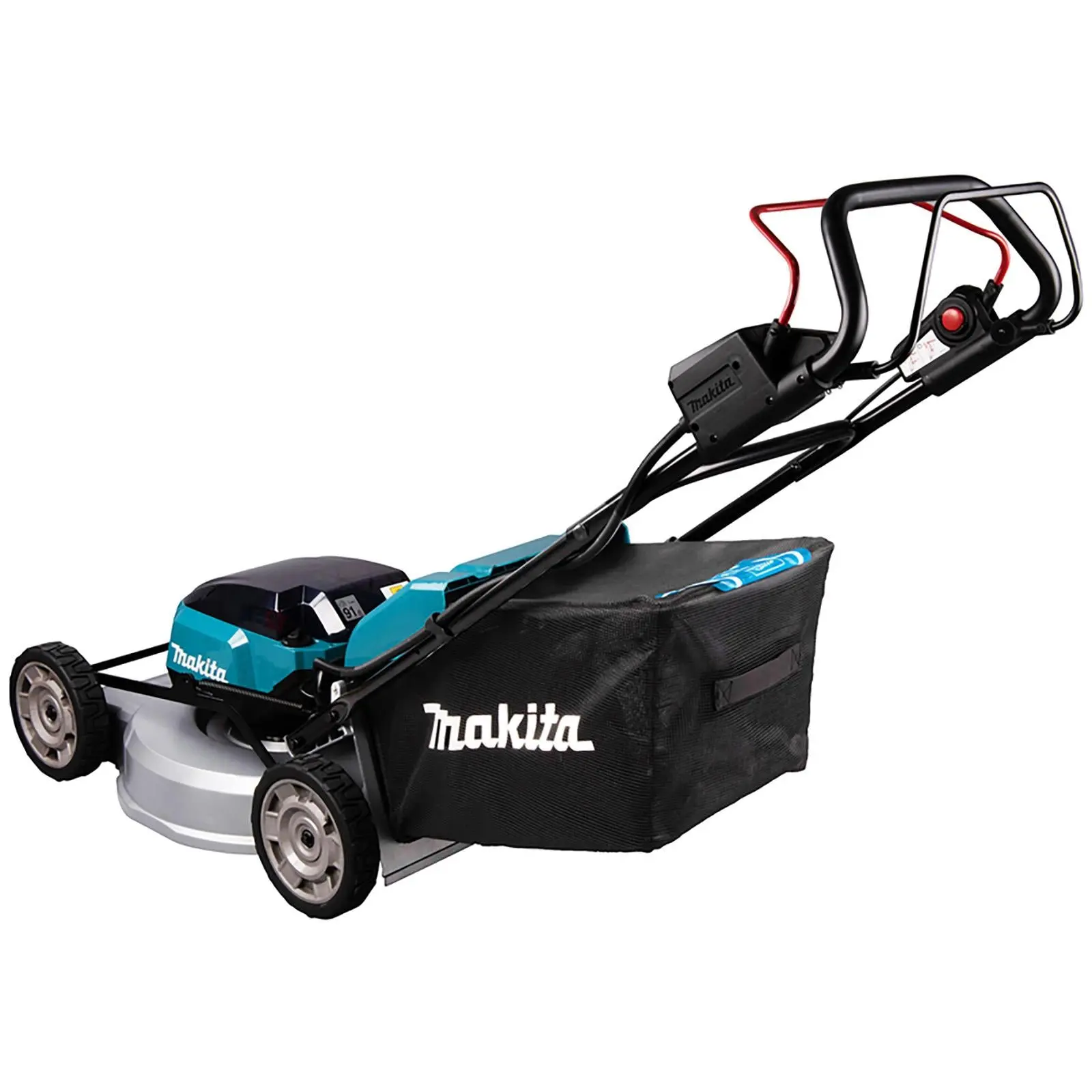 Makita 53cm Lawn Mower Kit Twin 18V LXT Li-ion Cordless Garden Grass Outdoor 2 x 6Ah Battery and Dual Rapid Charger DLM533PG2 - Image 7