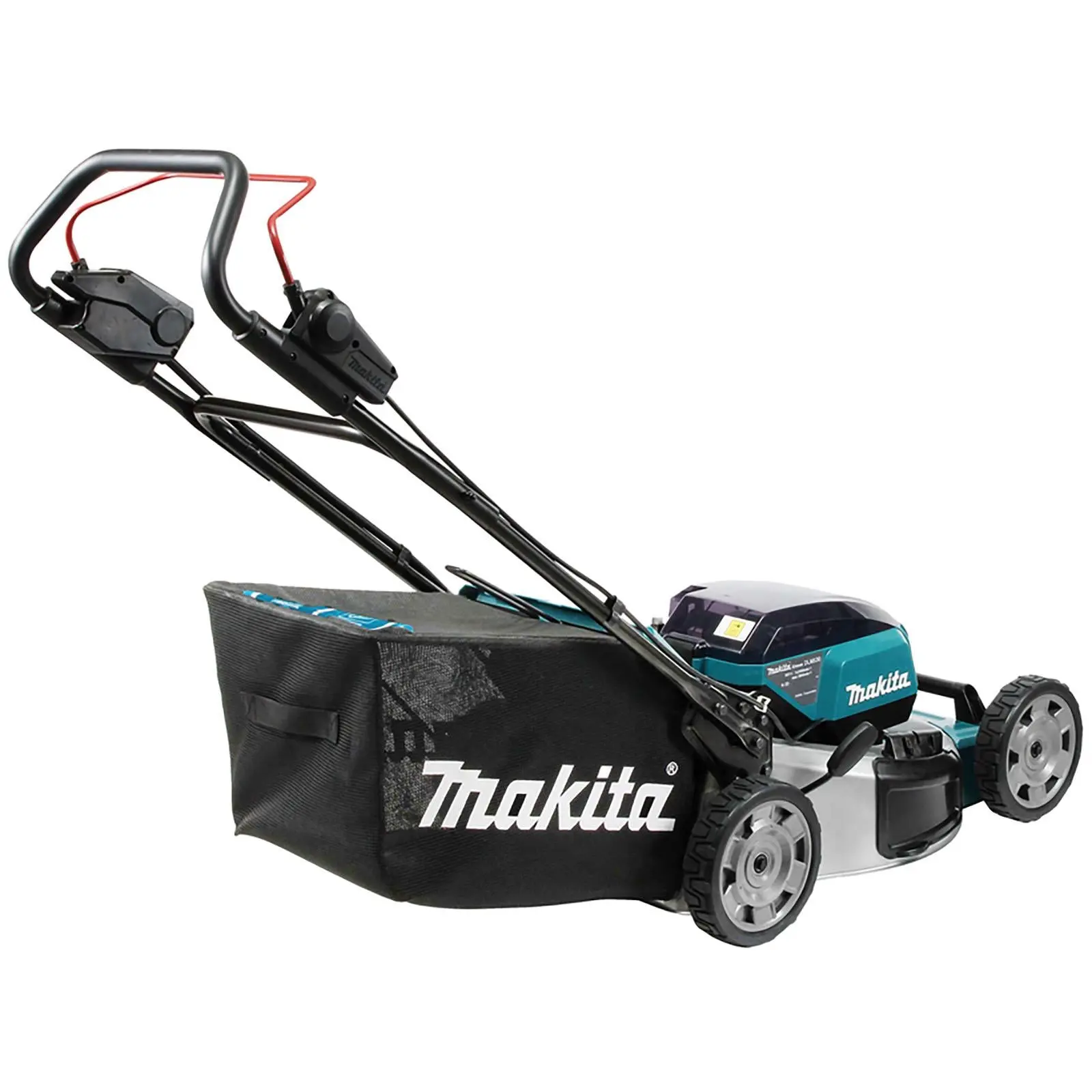 Makita 53cm Lawn Mower Kit Twin 18V LXT Li-ion Cordless Garden Grass Outdoor 4 x 5Ah Battery and Dual Rapid Charger DLM530PT4 - Image 7