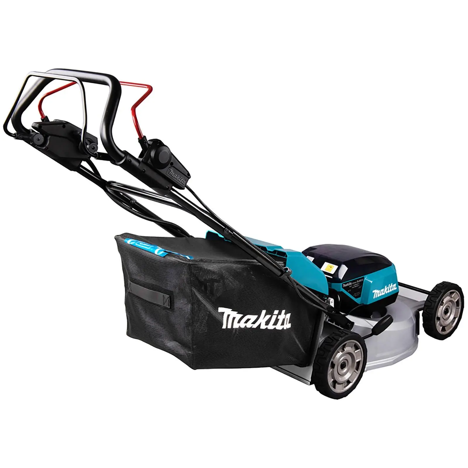 Makita 53cm Lawn Mower Kit Twin 18V LXT Li-ion Cordless Garden Grass Outdoor 4 x 5Ah Battery and Dual Rapid Charger DLM533PT4 - Image 8