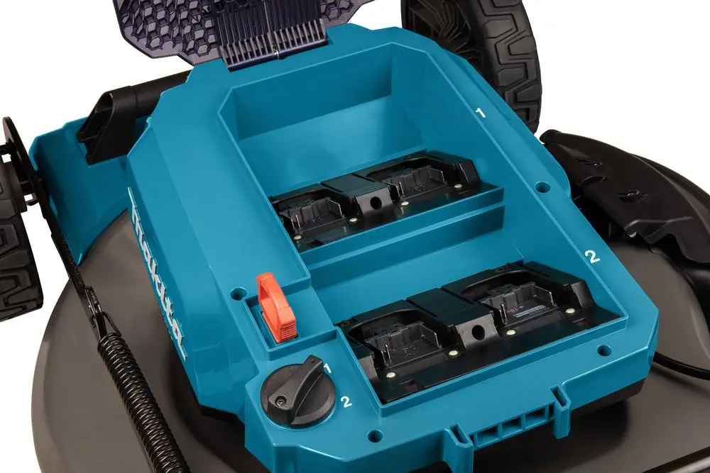 Makita 53cm Lawn Mower Twin 18V LXT Li-ion Cordless Garden Grass Outdoor Bare Unit Body Only DLM530Z - Image 3