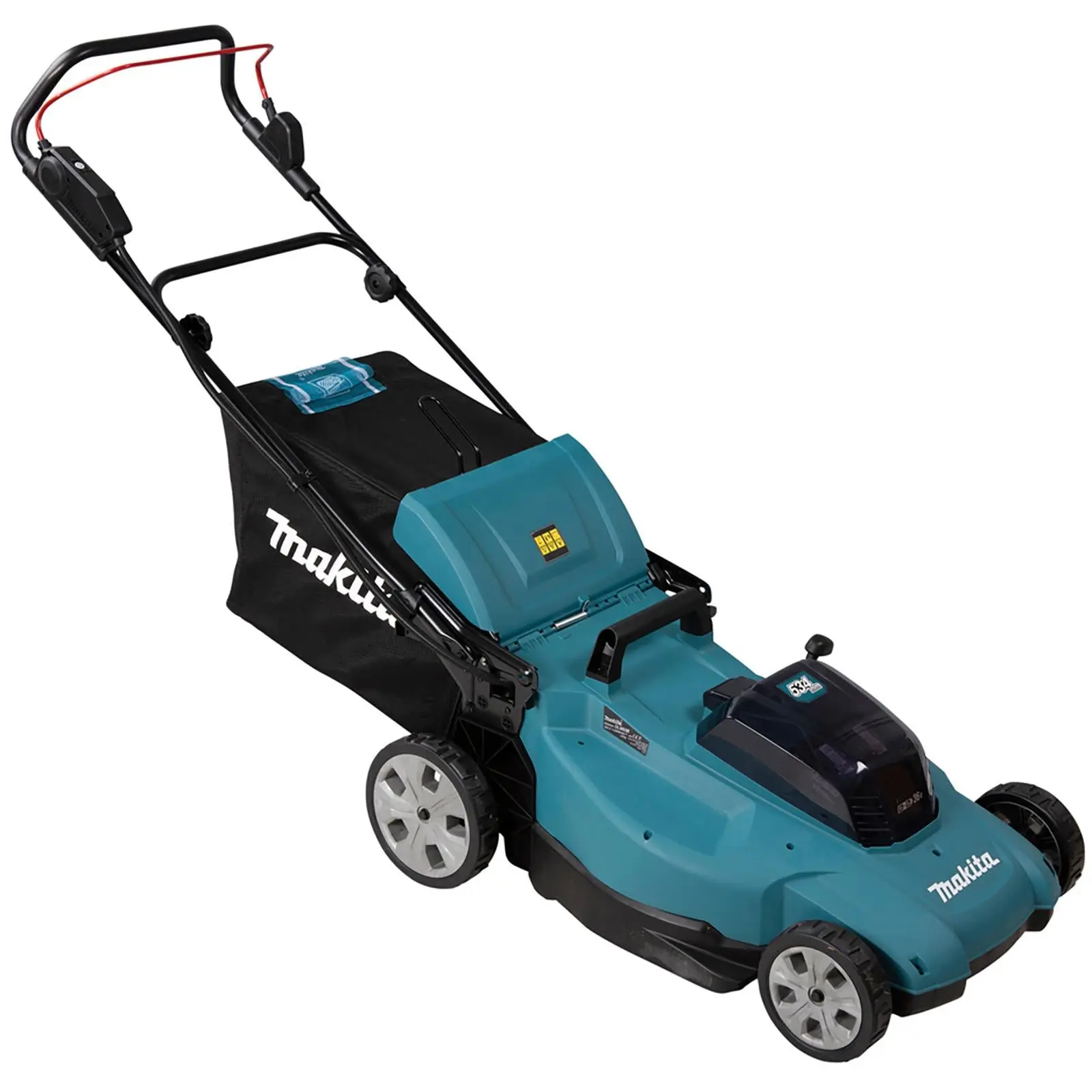 Makita 53cm Lawn Mower Twin 18V LXT Li-ion Cordless Garden Grass Outdoor Bare Unit Body Only DLM538Z - Image 9