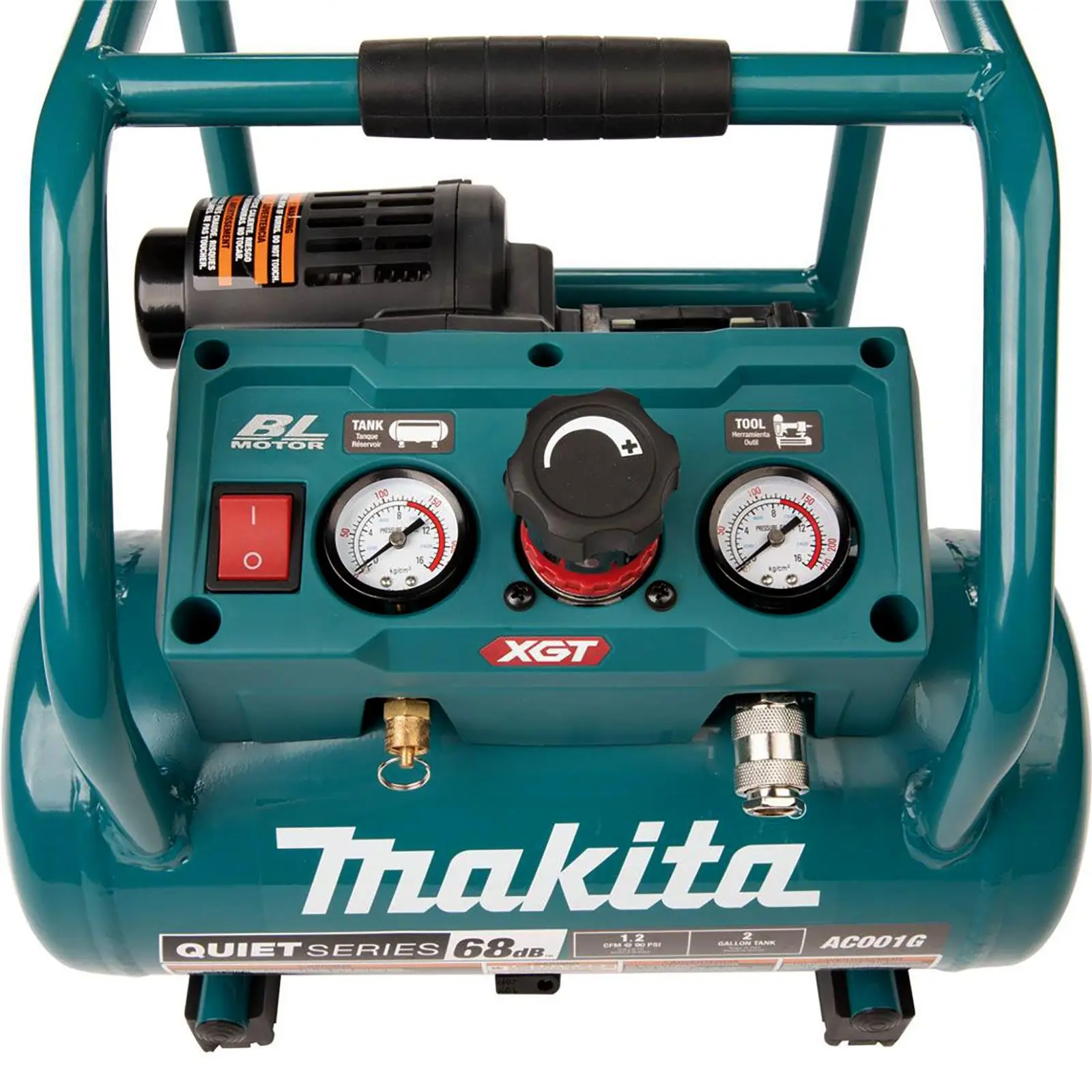 Makita Air Compressor XGT 40V Max Brushless Cordless Portable AC001GZ Body Only - Image 6