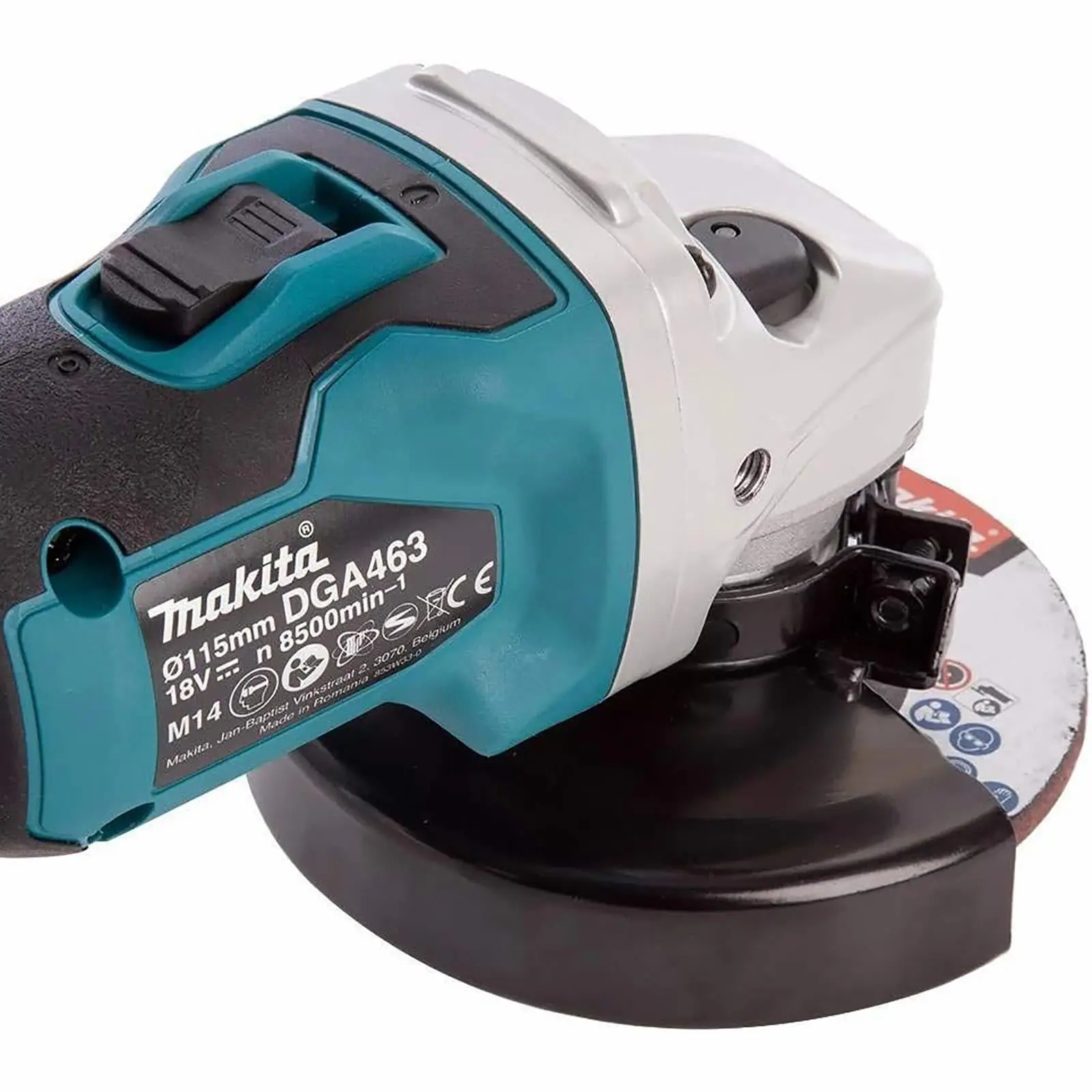 Makita Angle Grinder 115mm 18V LXT Brushless Cordless DGA463Z Body Only - Image 4