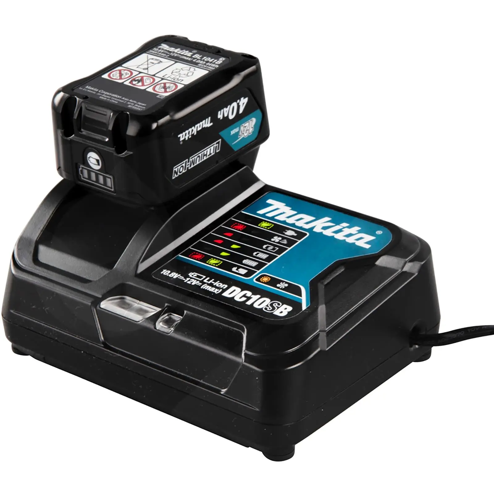 Makita Battery Charger CXT 12V Max Li-ion 2.0Ah 4.0Ah Batteries DC10SB - Image 3