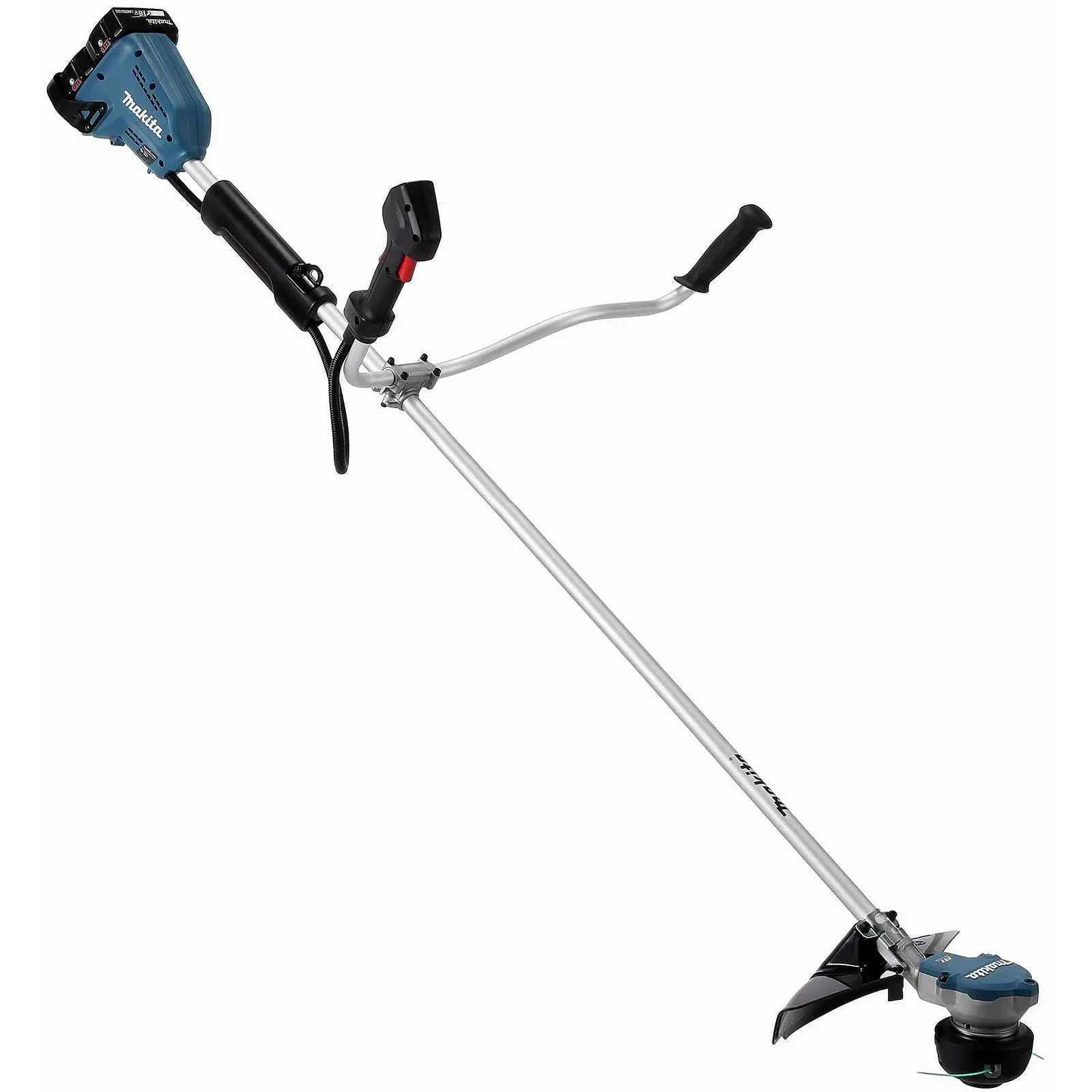 Makita Brush Cutter Kit 2 x 18V LXT Brushless Cordless Garden Lawn Strimming 2 x 5Ah Battery and Dual Rapid Charger DUR368APT2 - Image 8