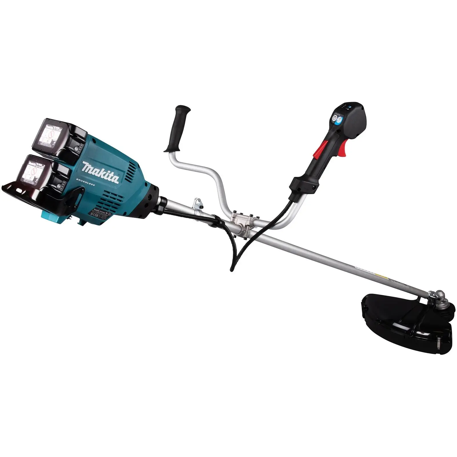 Makita Brush Cutter Kit 2 x 18V LXT Brushless Cordless Garden Lawn Strimming 2 x 5Ah Battery and Dual Rapid Charger DUR369APT2 - Image 6