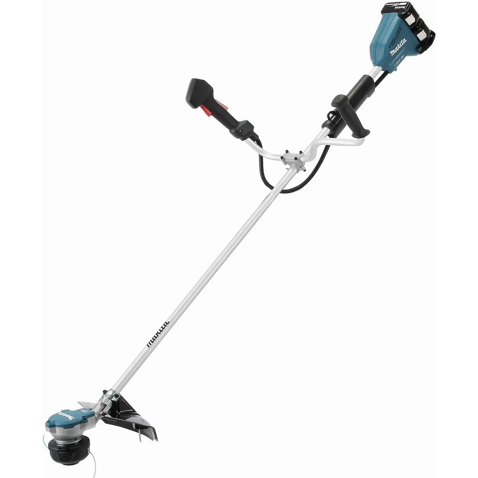 Makita Brush Cutter Kit 2 x 18V LXT Brushless Cordless Garden Lawn Strimming 2 x 6Ah Battery and Dual Rapid Charger DUR368APG2 - Image 3