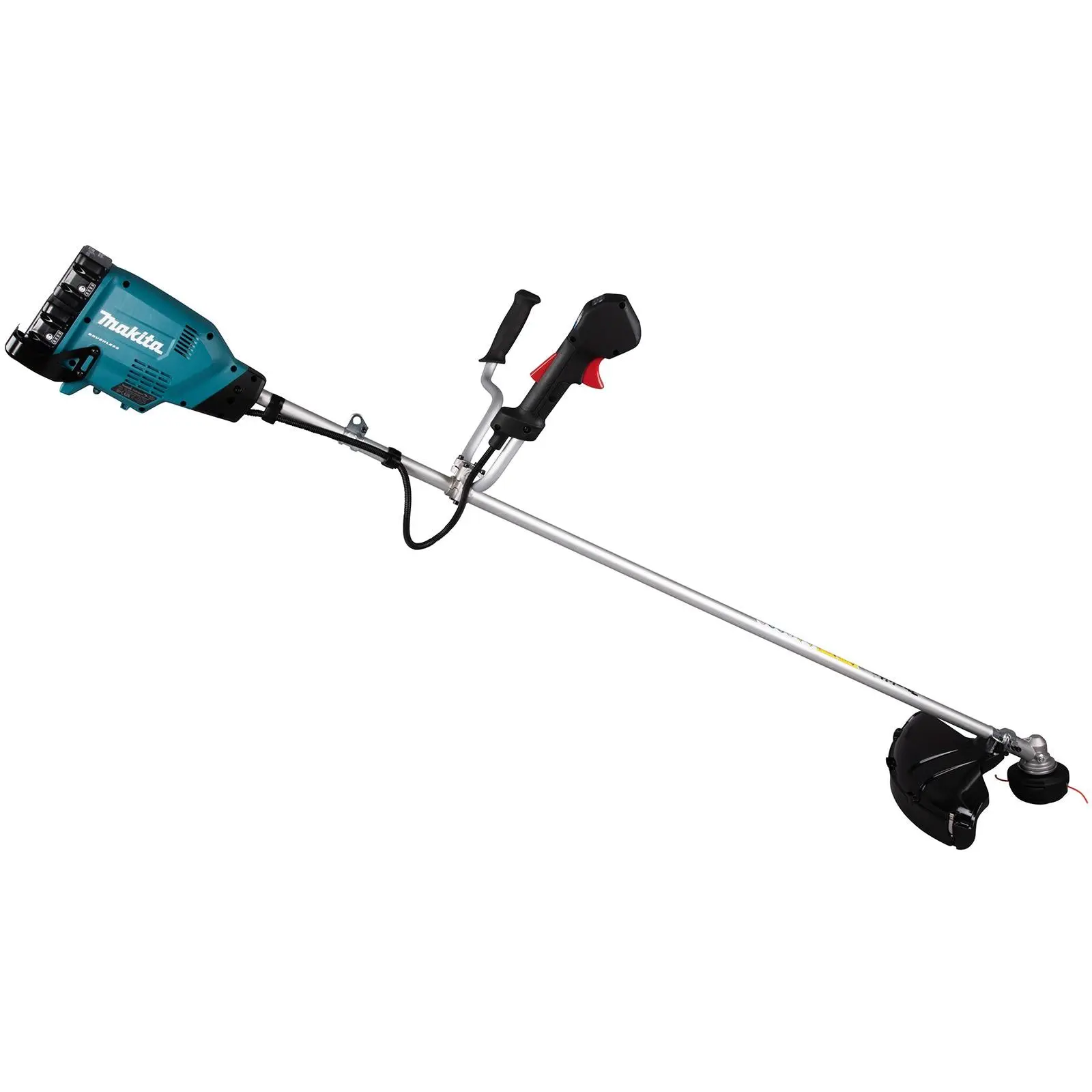 Makita Brush Cutter Kit 2 x 18V LXT Brushless Cordless Garden Lawn Strimming 2 x 6Ah Battery and Dual Rapid Charger DUR369APG2 - Image 9