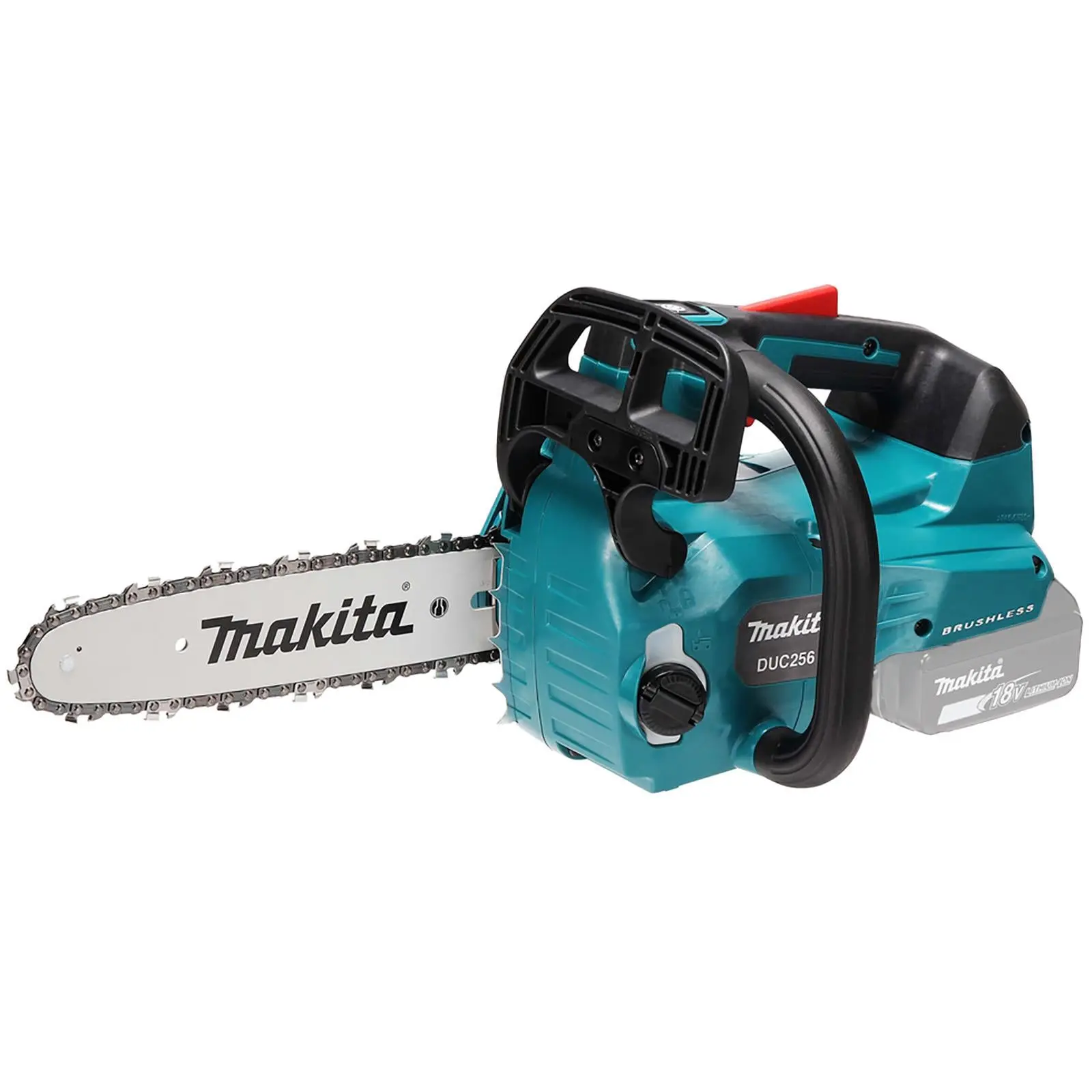 Makita Chainsaw 25cm 10" 18V x 2 LXT Brushless Cordless Top Handle Garden Tree Cutting Pruning Bare Unit Body Only DUC256Z - Image 3