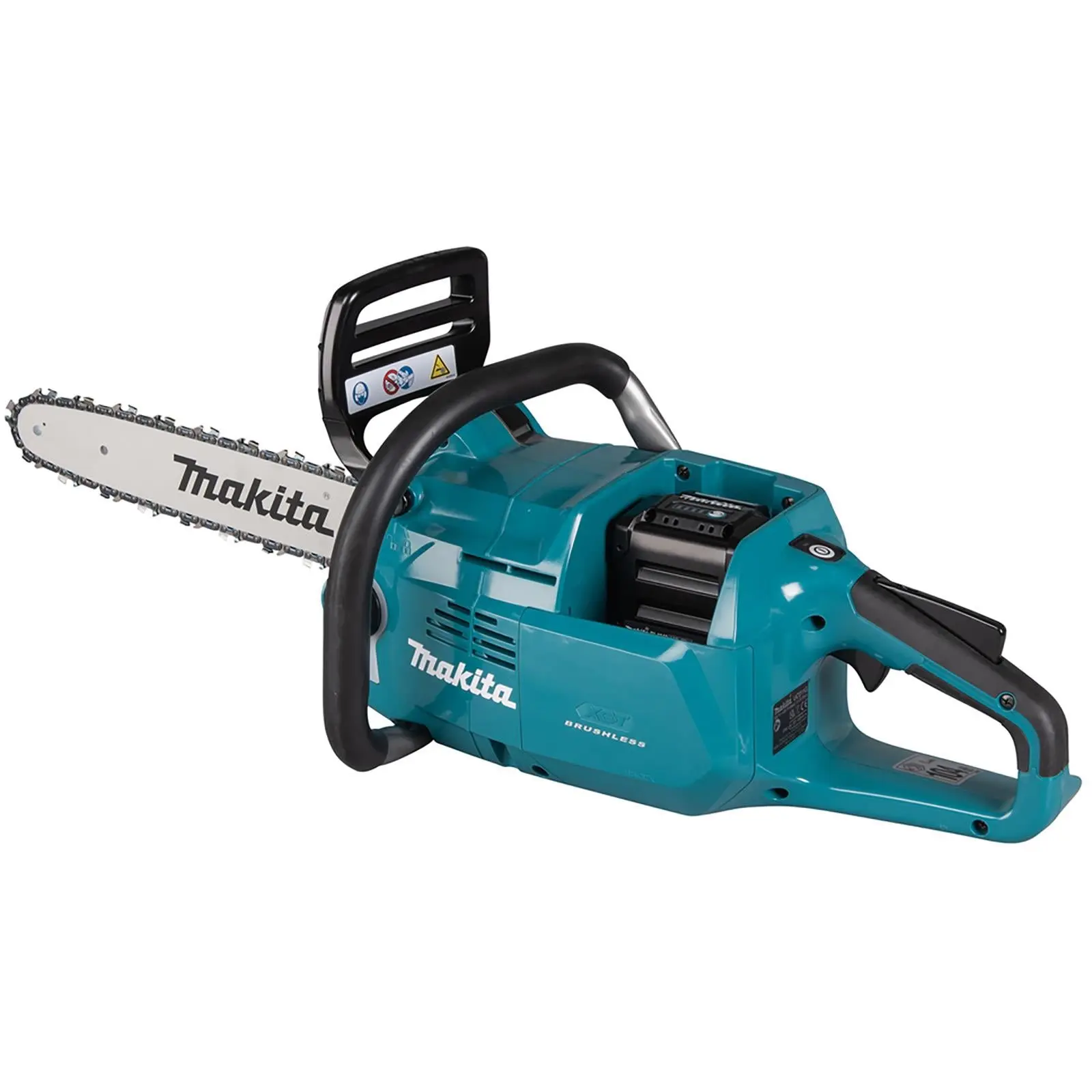 Makita Chainsaw Kit Heavy Duty 35cm 14" 40V XGT Brushless Cordless 2 x 5Ah Battery and Rapid Charger Garden Tree Cutting Pruning UC011GT201 - Image 6