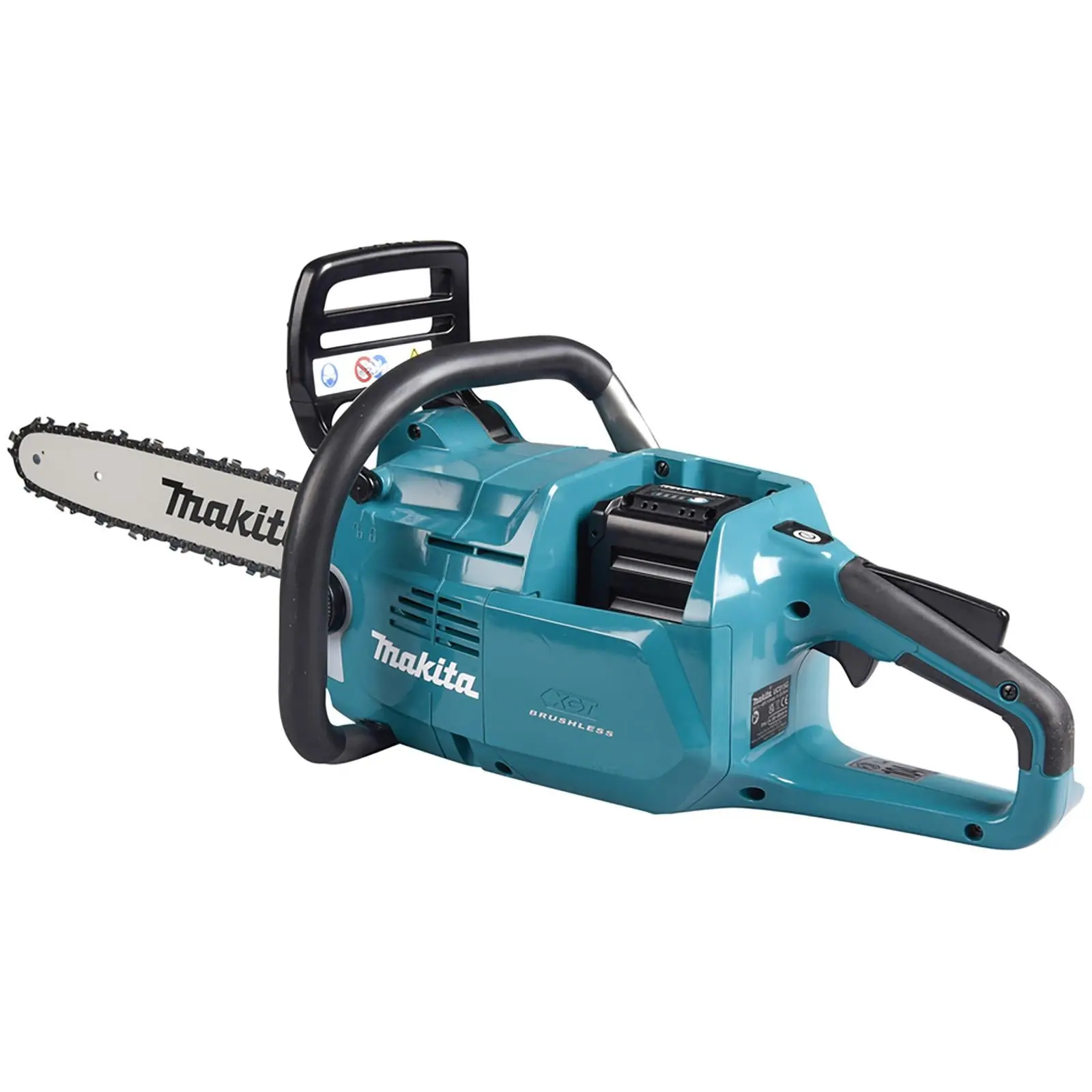 Makita Chainsaw Kit Heavy Duty 35cm 14" 40V XGT Brushless Cordless 2 x 5Ah Battery and Rapid Charger Garden Tree Cutting Pruning UC015GT201 - Image 5