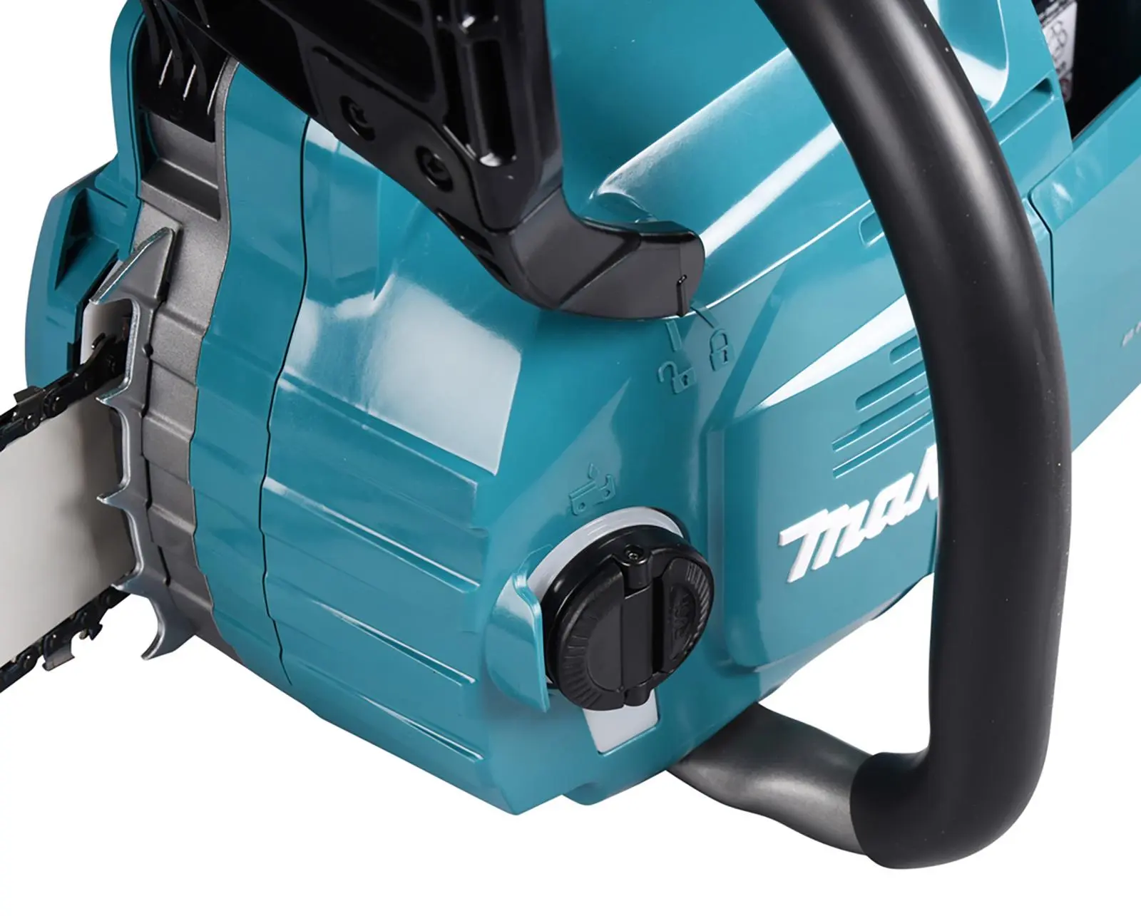 Makita Chainsaw Kit Heavy Duty 35cm 14" 40V XGT Brushless Cordless 2 x 5Ah Battery and Rapid Charger Garden Tree Cutting Pruning UC015GT201 - Image 8