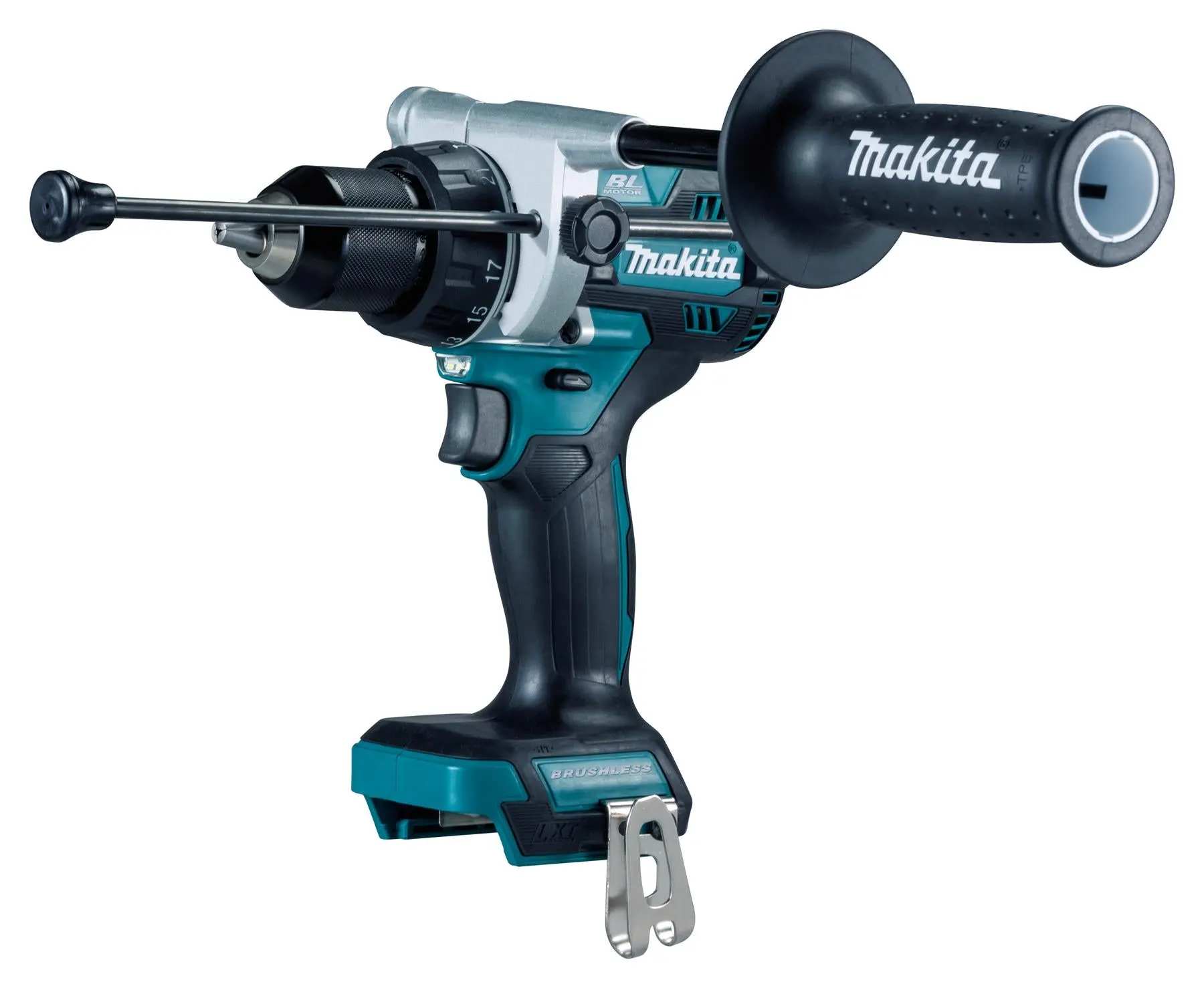 Makita Combi Drill 18V LXT Brushless Cordless Hammer Drill Driver Li-ion Body Only DHP486Z - Image 2