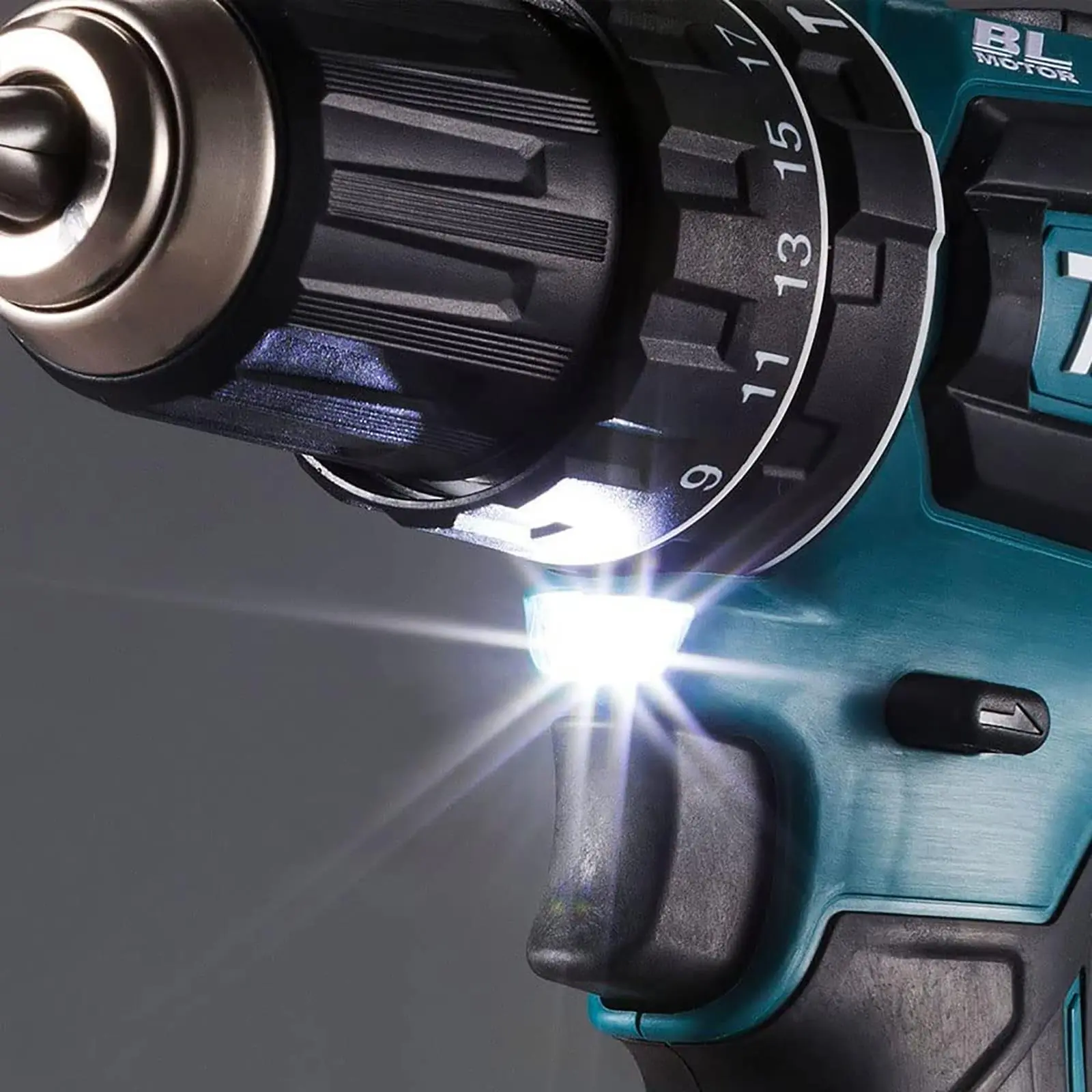 Makita Combi Drill Hammer Brushless 18V LXT Li-ion Cordless 2-Speed DHP485Z Body Only - Image 4