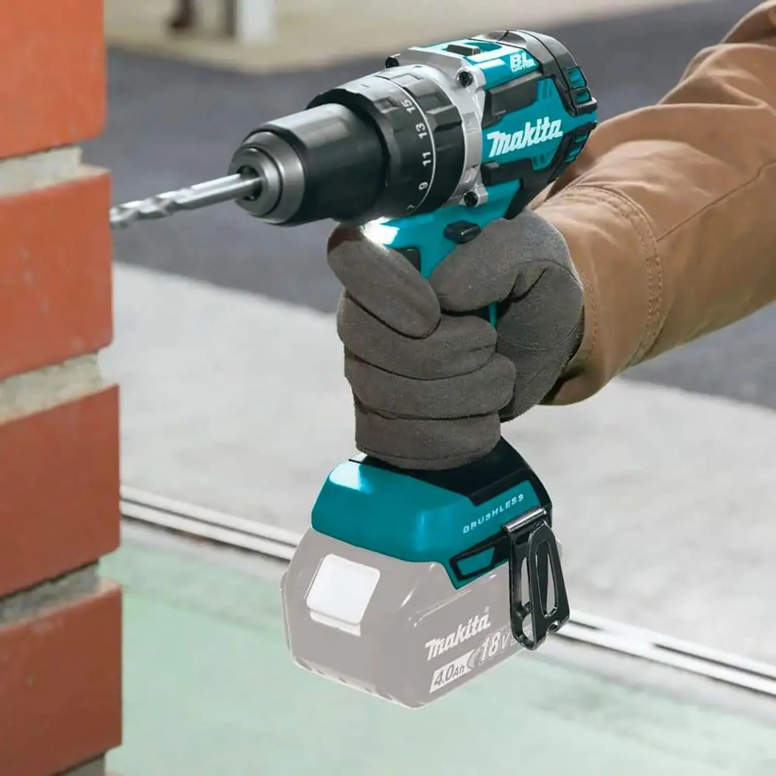 Makita Combi Drill Hammer Brushless 18V LXT Li-ion Cordless 2-Speed DHP485Z Body Only - Image 6