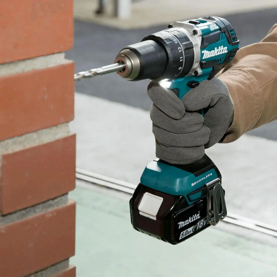 Makita Combi Drill Hammer Driver 18V LXT Li-ion Brushless Cordless DHP484Z Body Only