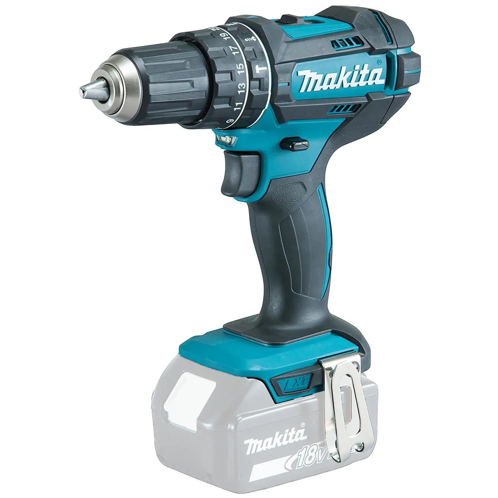 Makita Combi Drill Hammer Driver 18V LXT Li-ion Cordless DHP482Z Body Only - Image 2