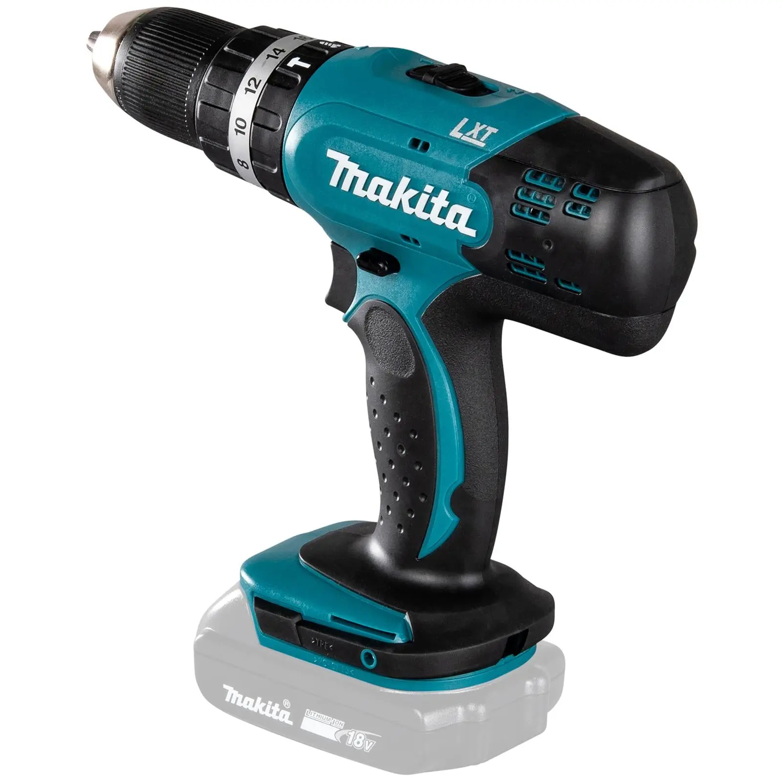 Makita Combi Drill with Hammer Action 18V LXT Cordless DHP453Z Body Only - Image 6
