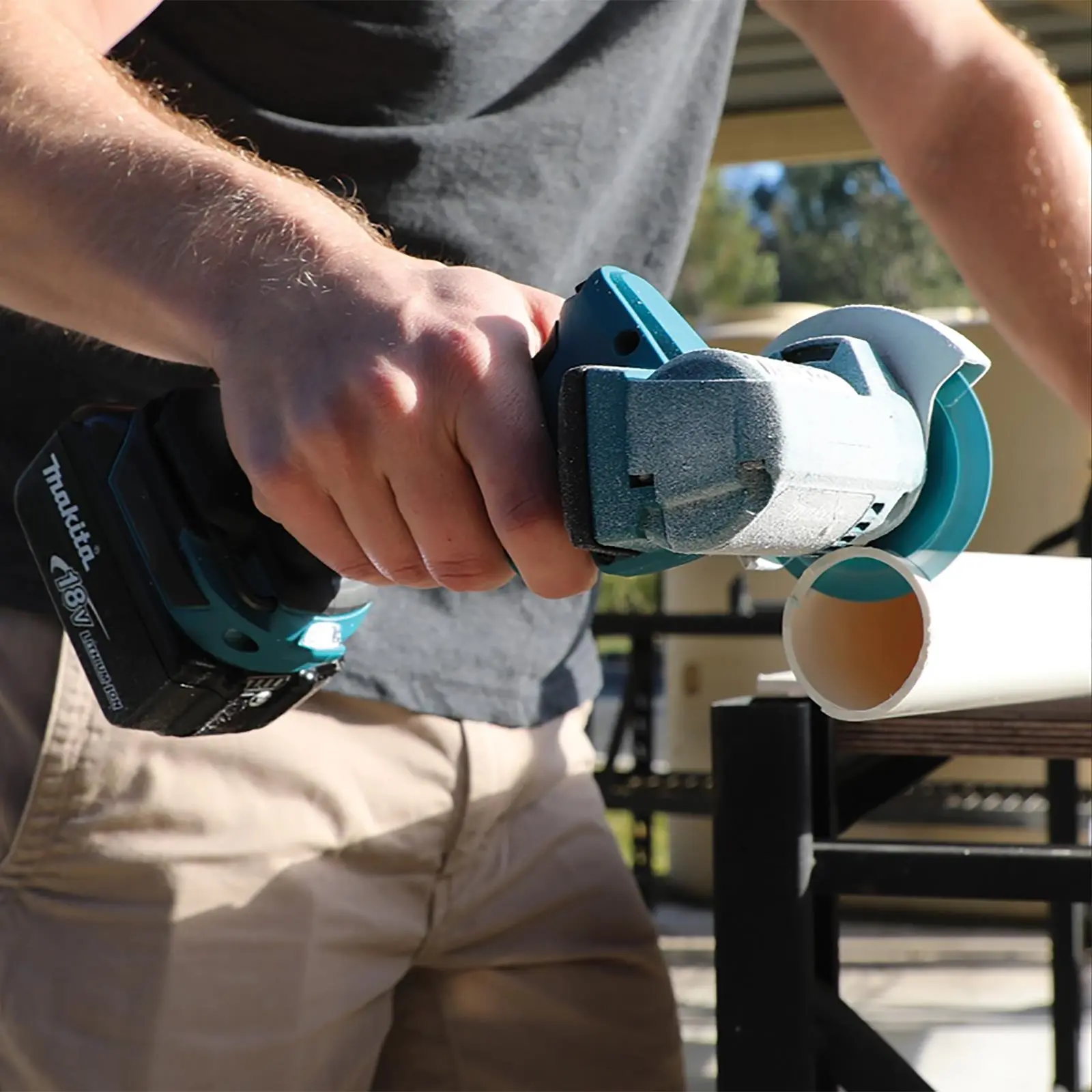 Makita Compact Disc Cutter Grinder 76mm 18V LXT Brushless Cordless DMC300Z Body Only - Image 5