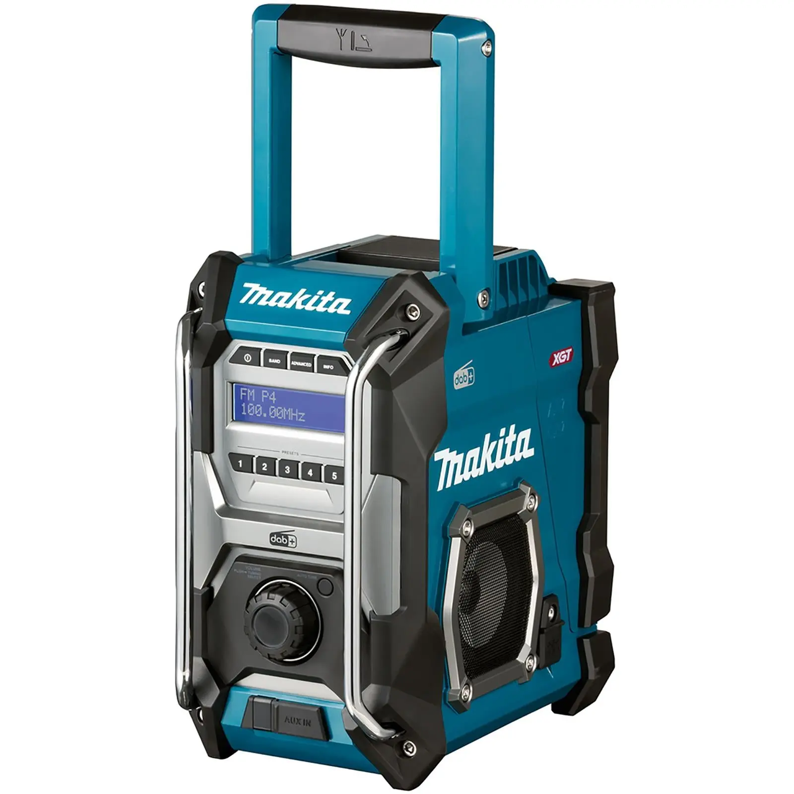Makita DAB Radio Job Site Work Cordless CXT LXT XGT Phone Charger USB AUX MR003GZ Body Only - Image 2