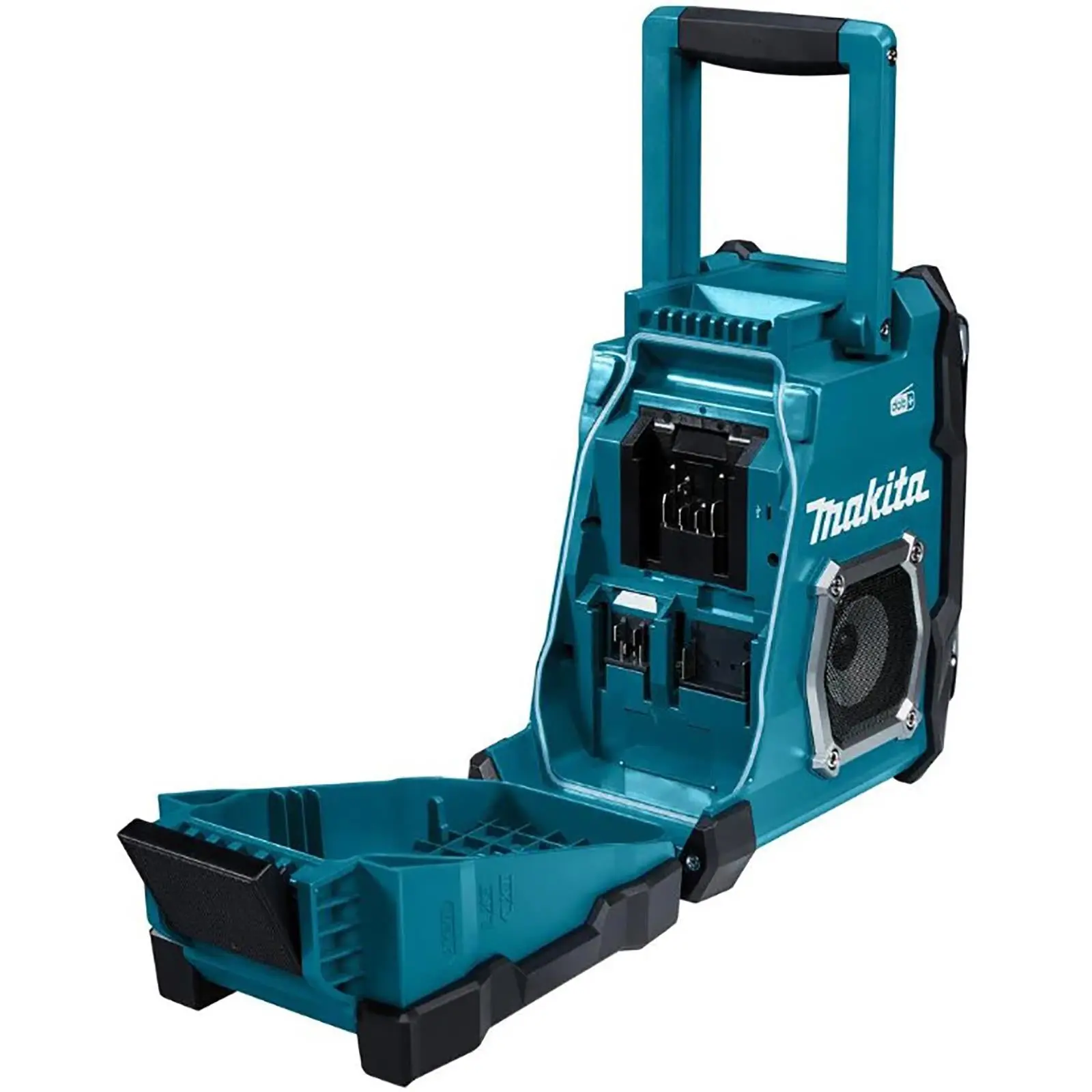Makita DAB Radio Job Site Work Cordless CXT LXT XGT Phone Charger USB AUX MR003GZ Body Only - Image 3