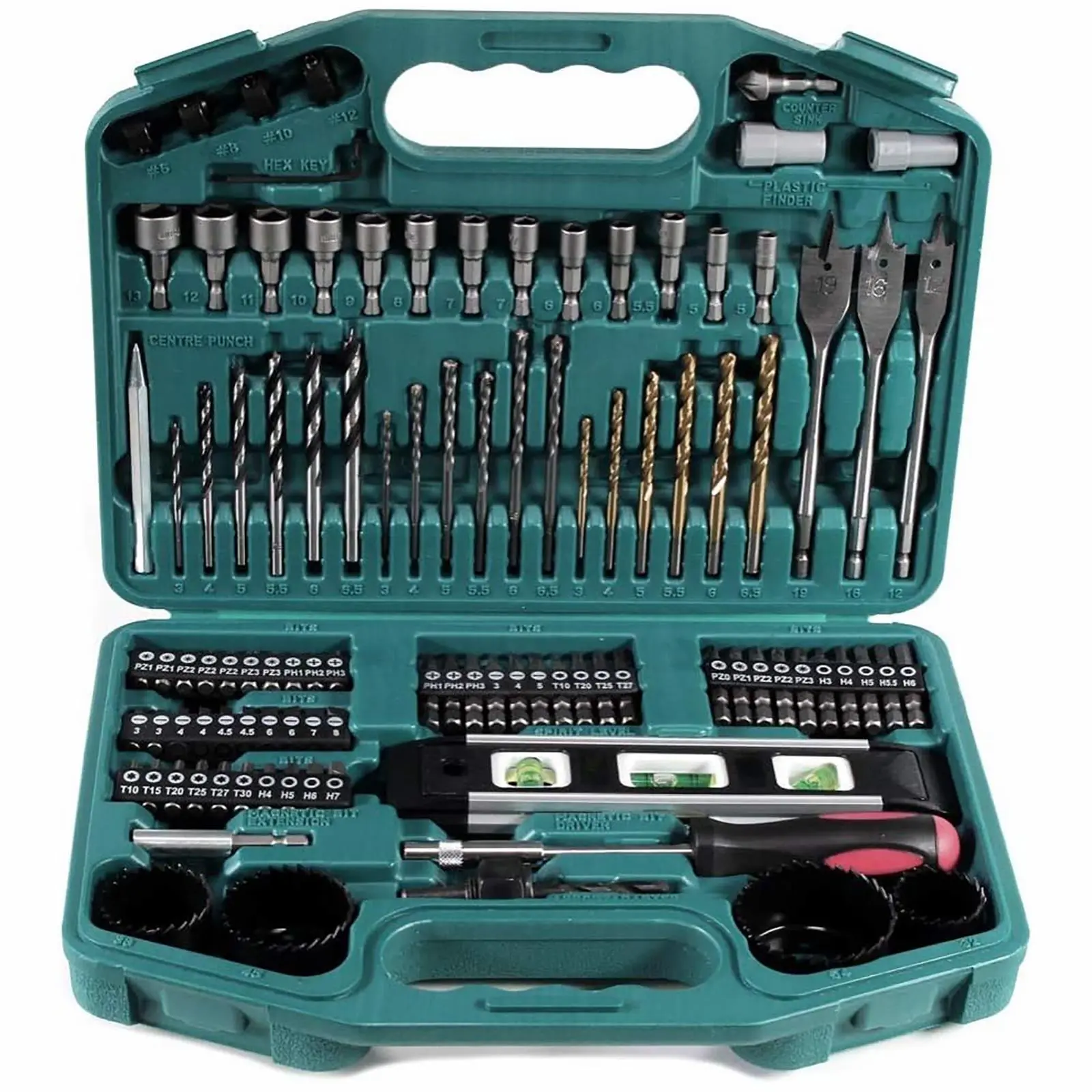 Makita Drill and Screwdriver Bit Set 101 Pieces in Carry Case P-67832 - Image 2