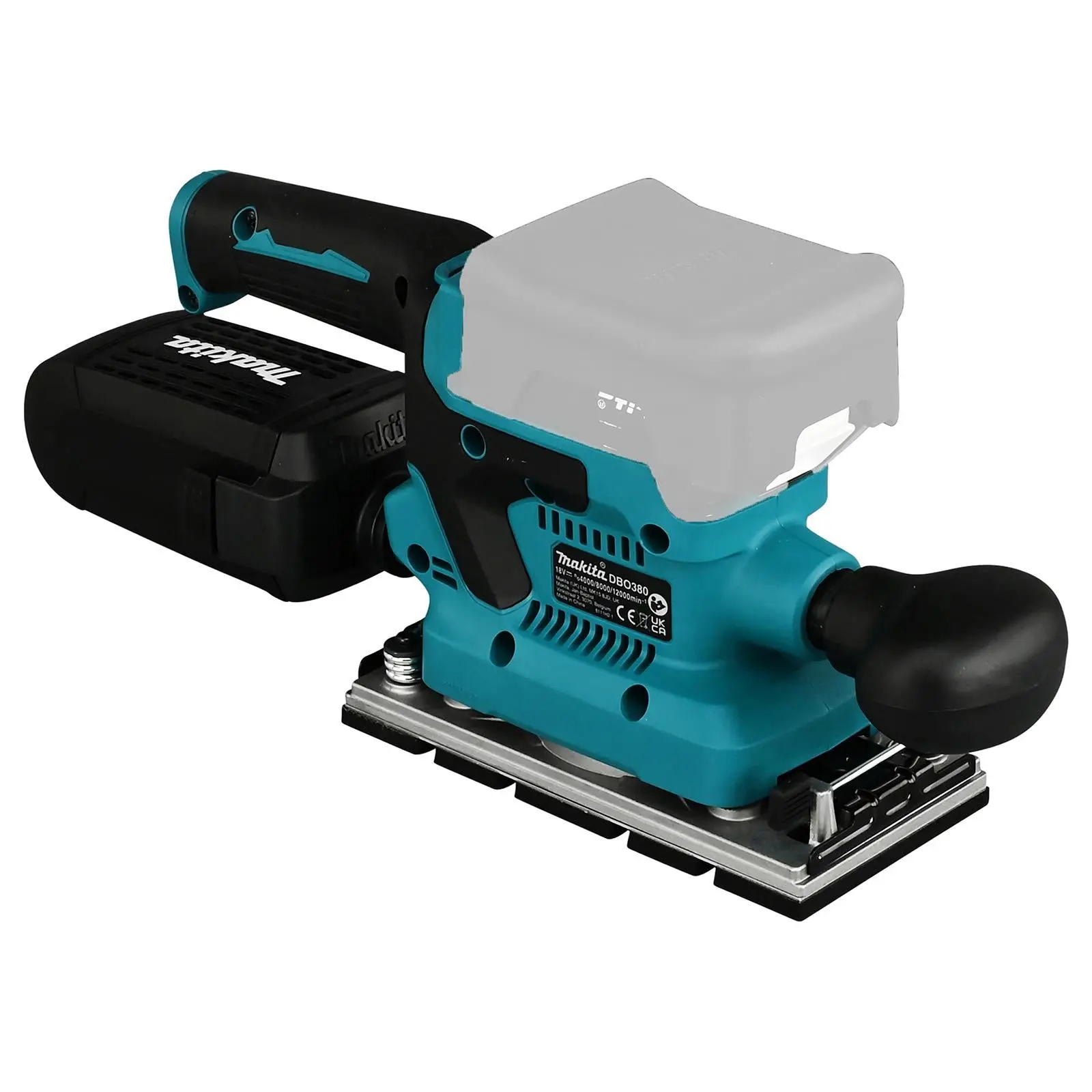 Makita Finishing Sander 18V LXT 185 x 93 mm Cordless Brushless Body Only DBO380Z - Image 10