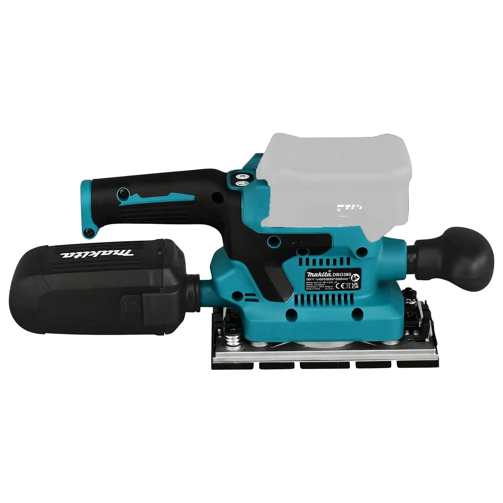 Makita Finishing Sander 18V LXT 185 x 93 mm Cordless Brushless Body Only DBO380Z - Image 8