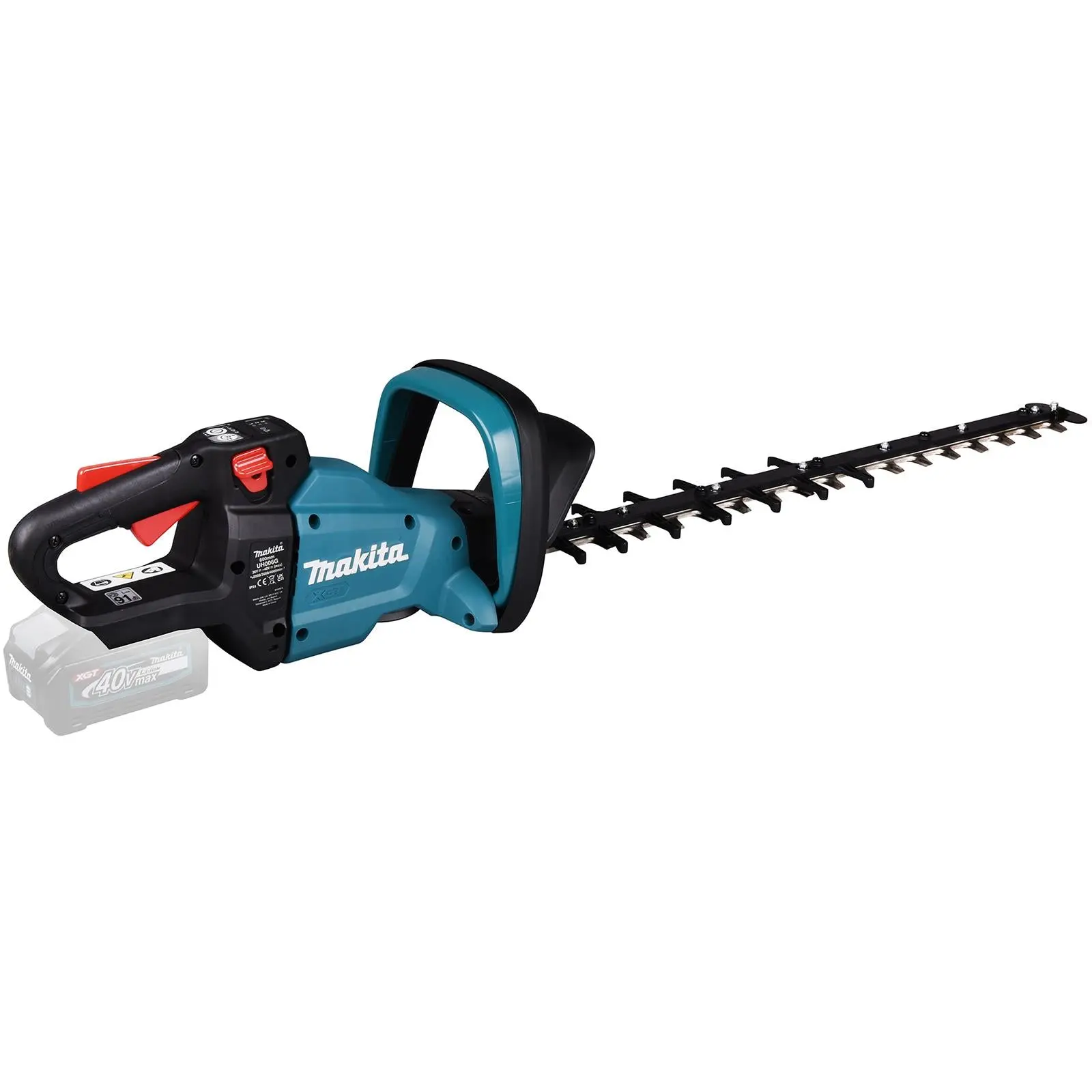 Makita Hedge Trimmer 60cm 40V XGT Li-ion Brushless Cordless Garden Bush Cutter Cutting Bare Unit Body Only UH006GZ - Image 10