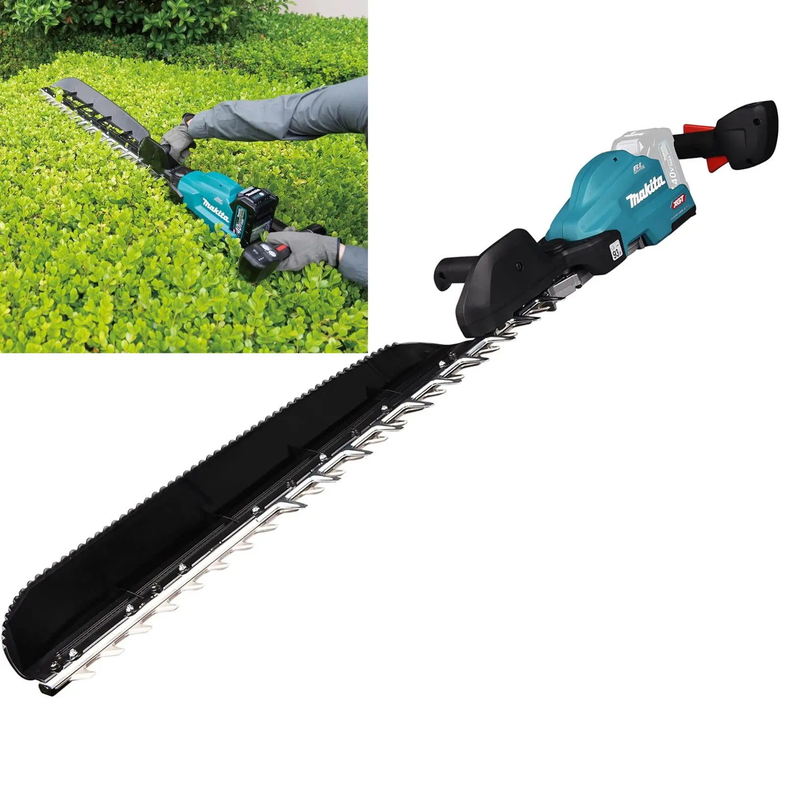 Makita Hedge Trimmer 75cm 40V XGT Li-ion Brushless Cordless Garden Bush Cutter Cutting Bare Unit Body Only UH014GZ